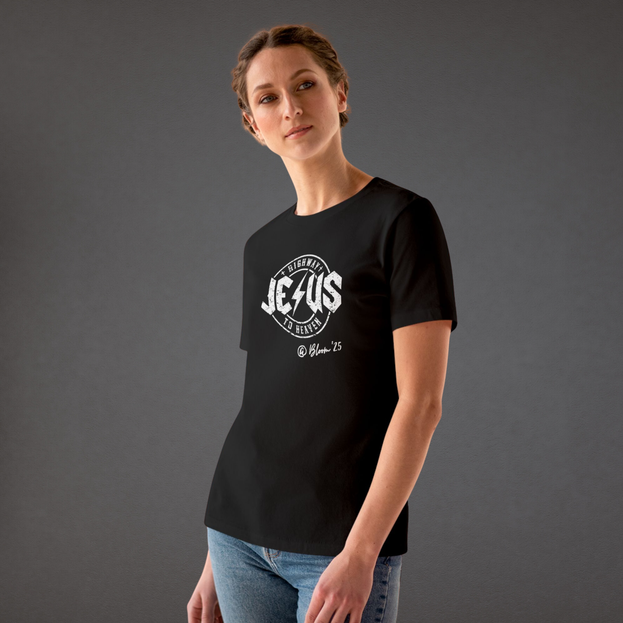 Highway to Heaven - Relaxed Fit Women's Tee product thumbnail image Highway to Heaven - Relaxed Fit Women's Tee product thumbnail image