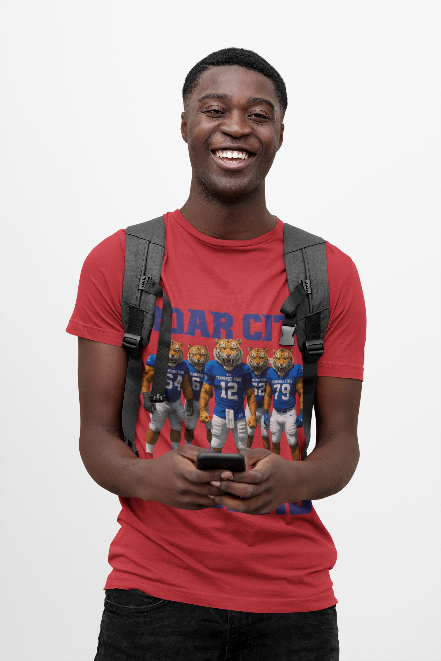 Roar City Tigers Unisex Softstyle T-Shirt, Football Fan Shirt, Team Apparel, Sports Gift, Game Day Outfit, Comfortable Casual Wear product thumbnail image Roar City Tigers Unisex Softstyle T-Shirt, Football Fan Shirt, Team Apparel, Sports Gift, Game Day Outfit, Comfortable Casual Wear product thumbnail image