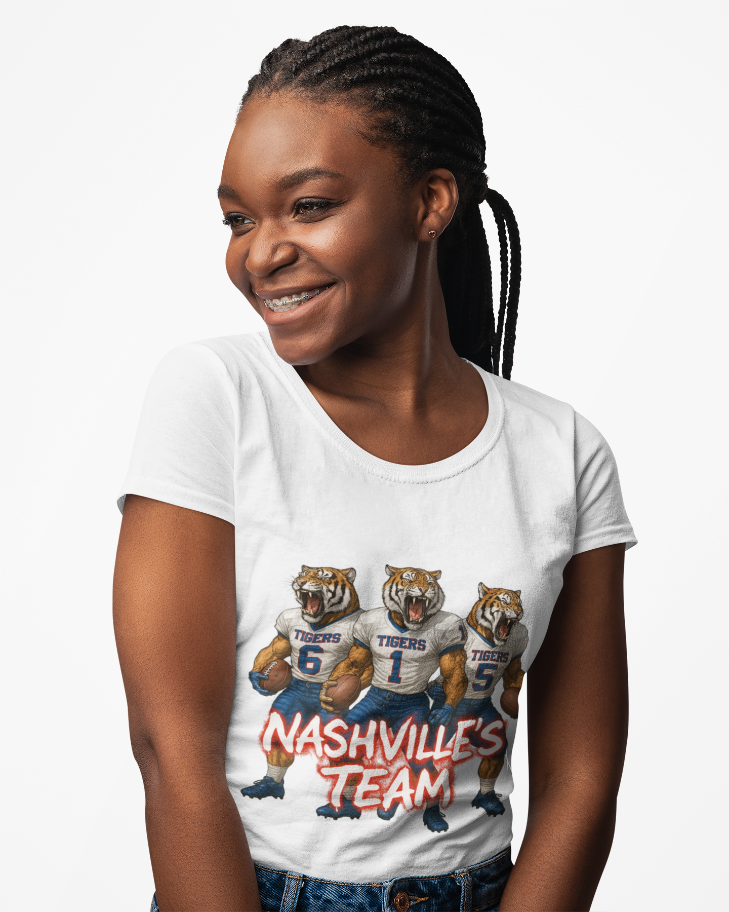 Nashville's Team Women's Softstyle Tee - Perfect for Game Days, Fan Gear, Sports Events, Gifts for Her, Casual Wear product thumbnail image Nashville's Team Women's Softstyle Tee - Perfect for Game Days, Fan Gear, Sports Events, Gifts for Her, Casual Wear product thumbnail image