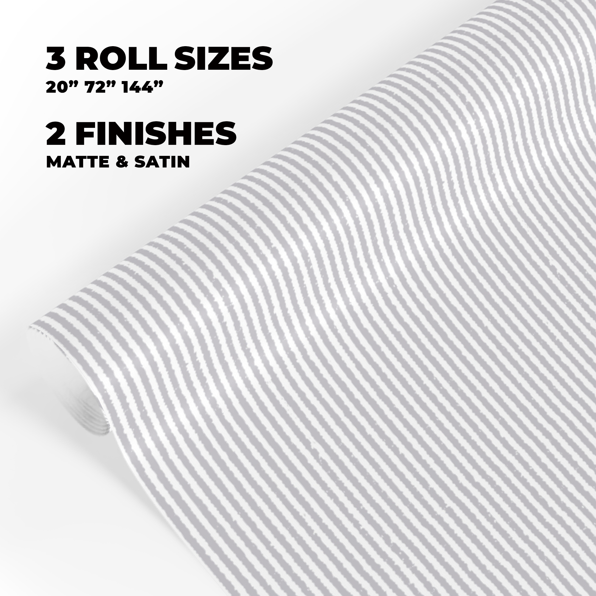 Seersucker Stripes Gift Wrap in Your Custom Color product thumbnail image Seersucker Stripes Gift Wrap in Your Custom Color product thumbnail image