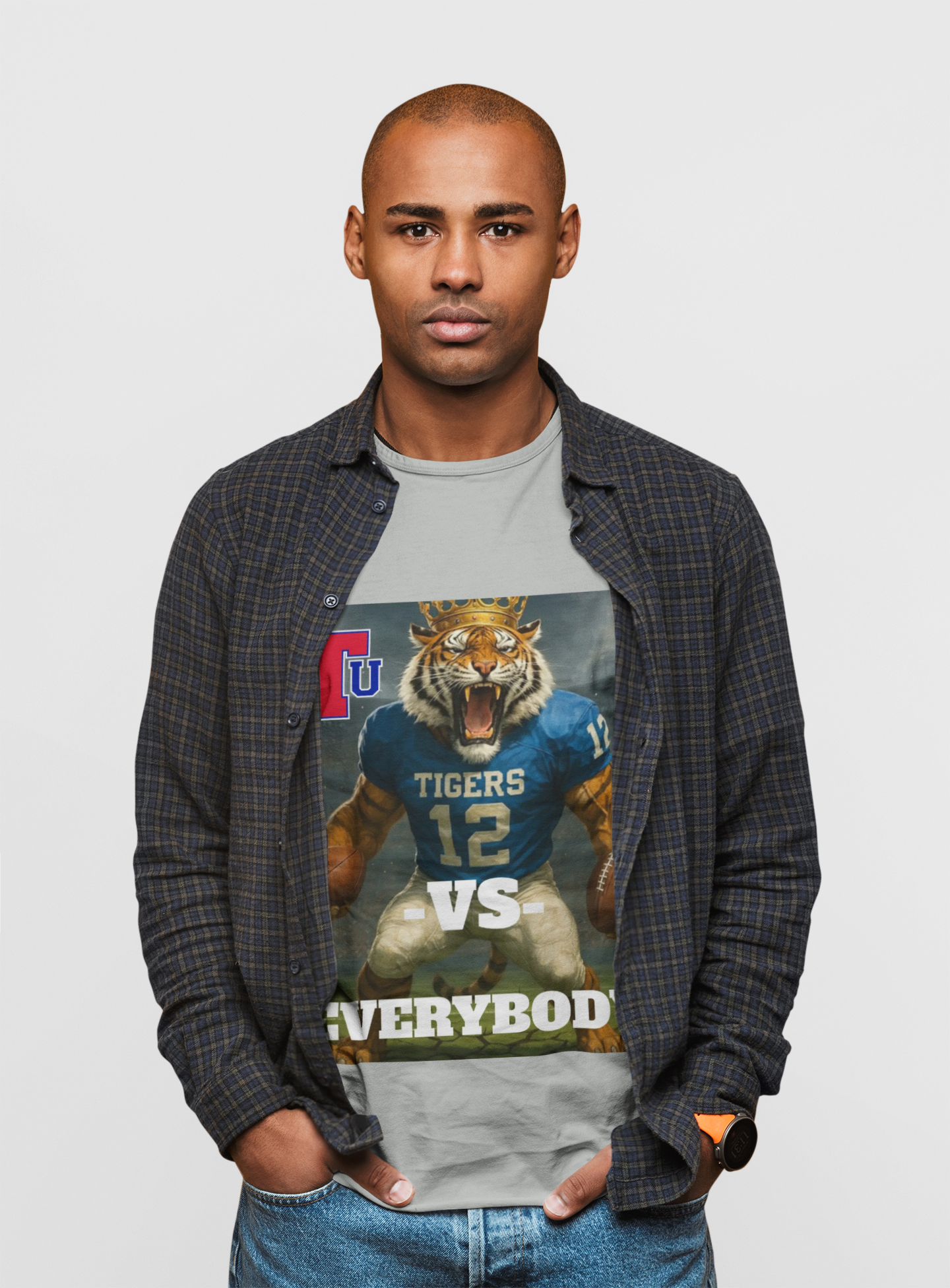 TSU vs Everybody Unisex Sports Pride T-Shirt, Colorful Team Spirit Tee, Perfect for Game Day, Sports Events product thumbnail image
