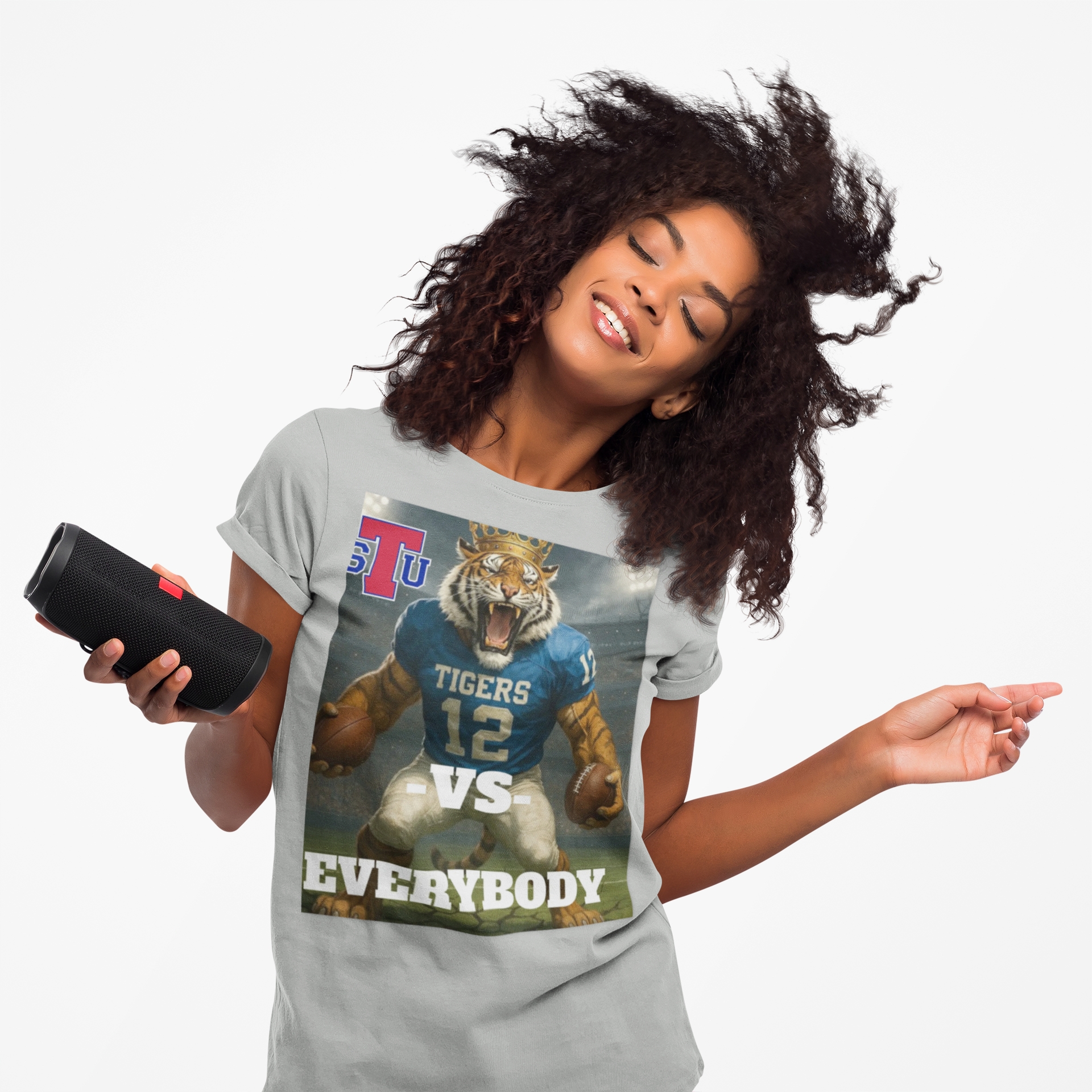 TSU vs Everybody Unisex Sports Pride T-Shirt, Colorful Team Spirit Tee, Perfect for Game Day, Sports Events product thumbnail image TSU vs Everybody Unisex Sports Pride T-Shirt, Colorful Team Spirit Tee, Perfect for Game Day, Sports Events product thumbnail image