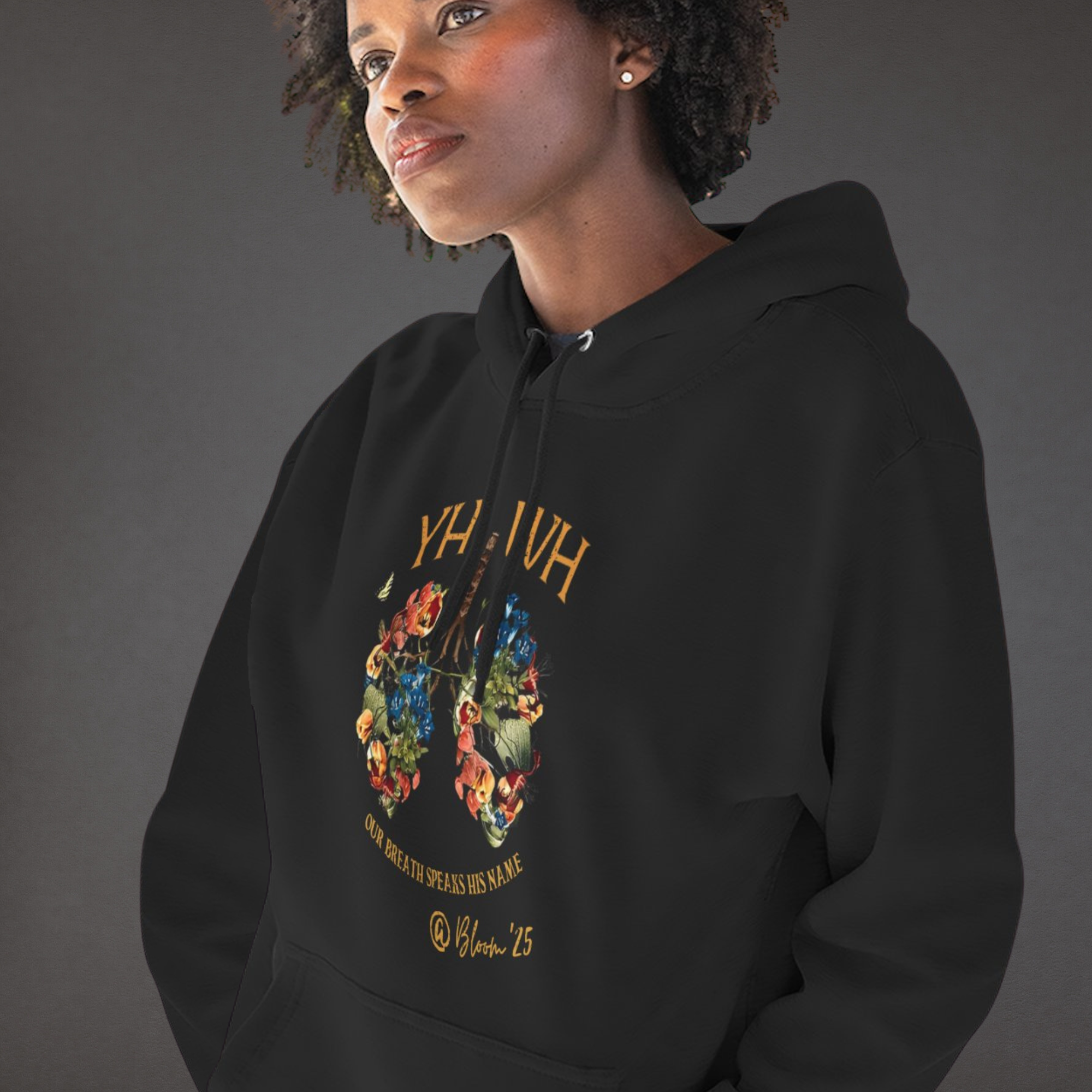YHWH - Fleece Hoodie product thumbnail image YHWH - Fleece Hoodie product thumbnail image