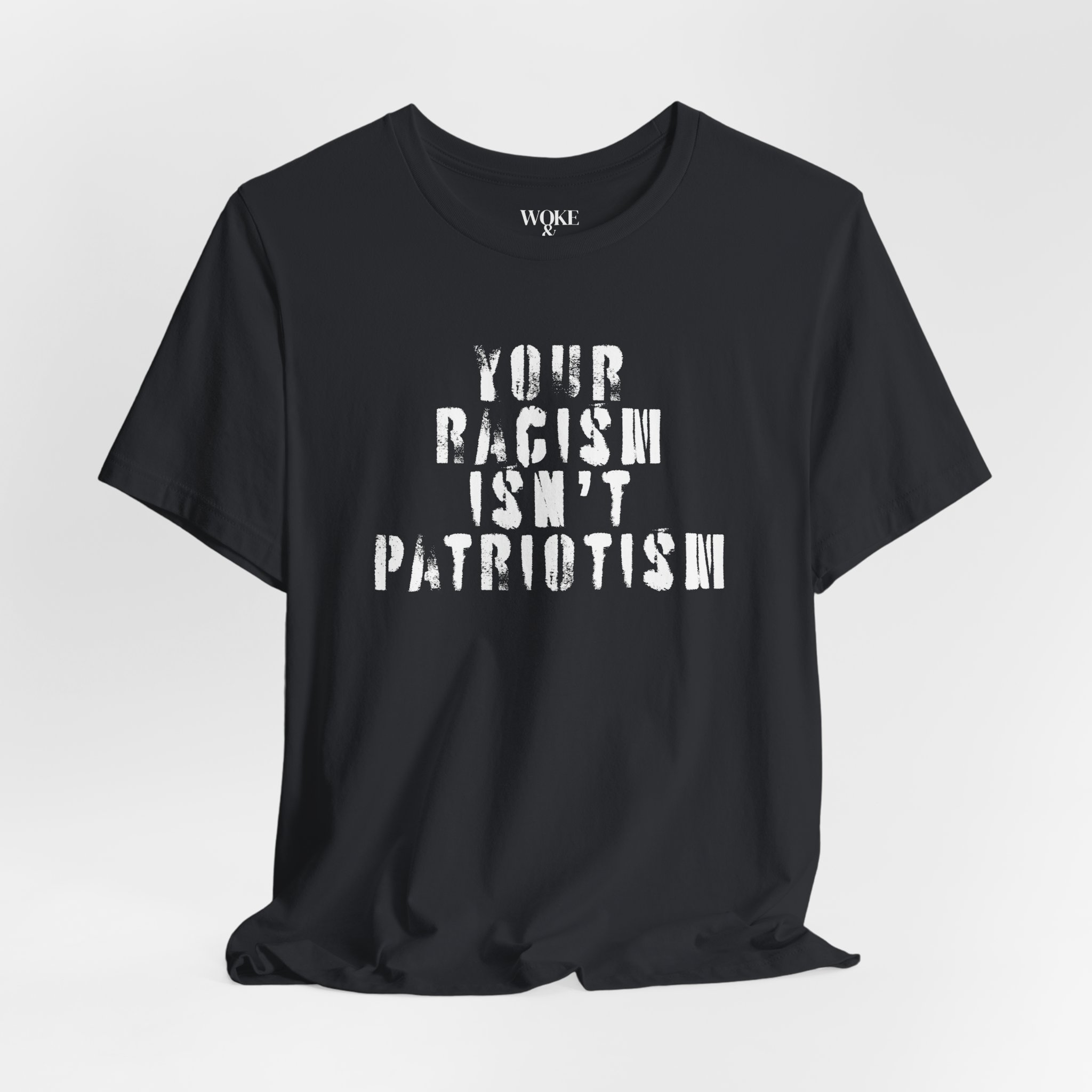 YOUR RACISM ISN’T PATRIOTISM TSHIRT