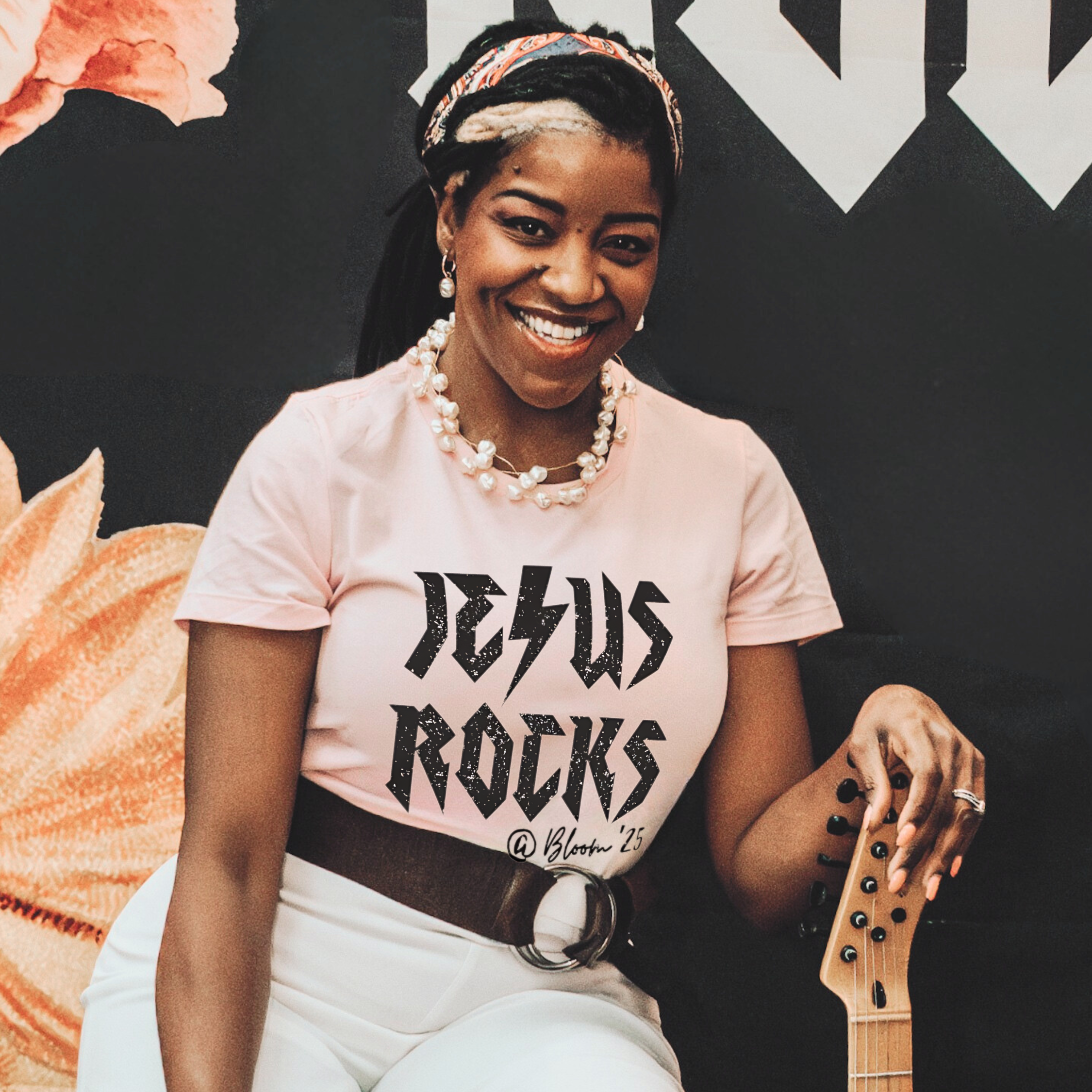 Jesus Rocks - Unisex Jersey Tee Jesus Rocks - Unisex Jersey Tee