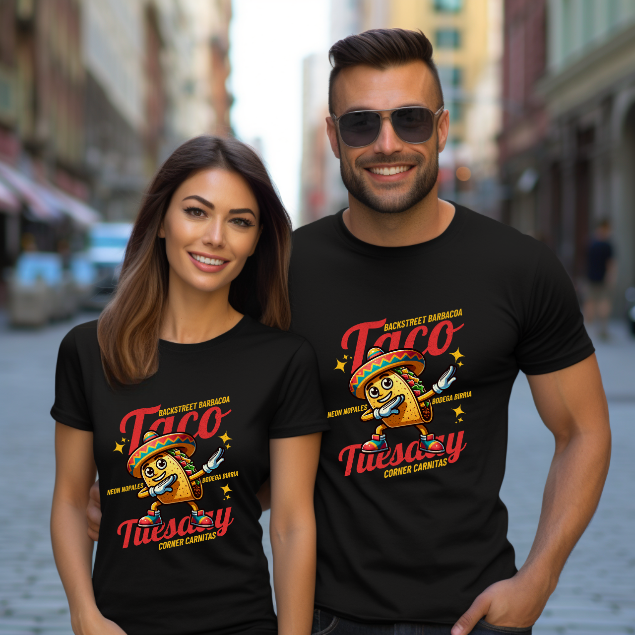 Backstreet Barbacoa Taco Tuesday T-Shirt product thumbnail image Backstreet Barbacoa Taco Tuesday T-Shirt product thumbnail image