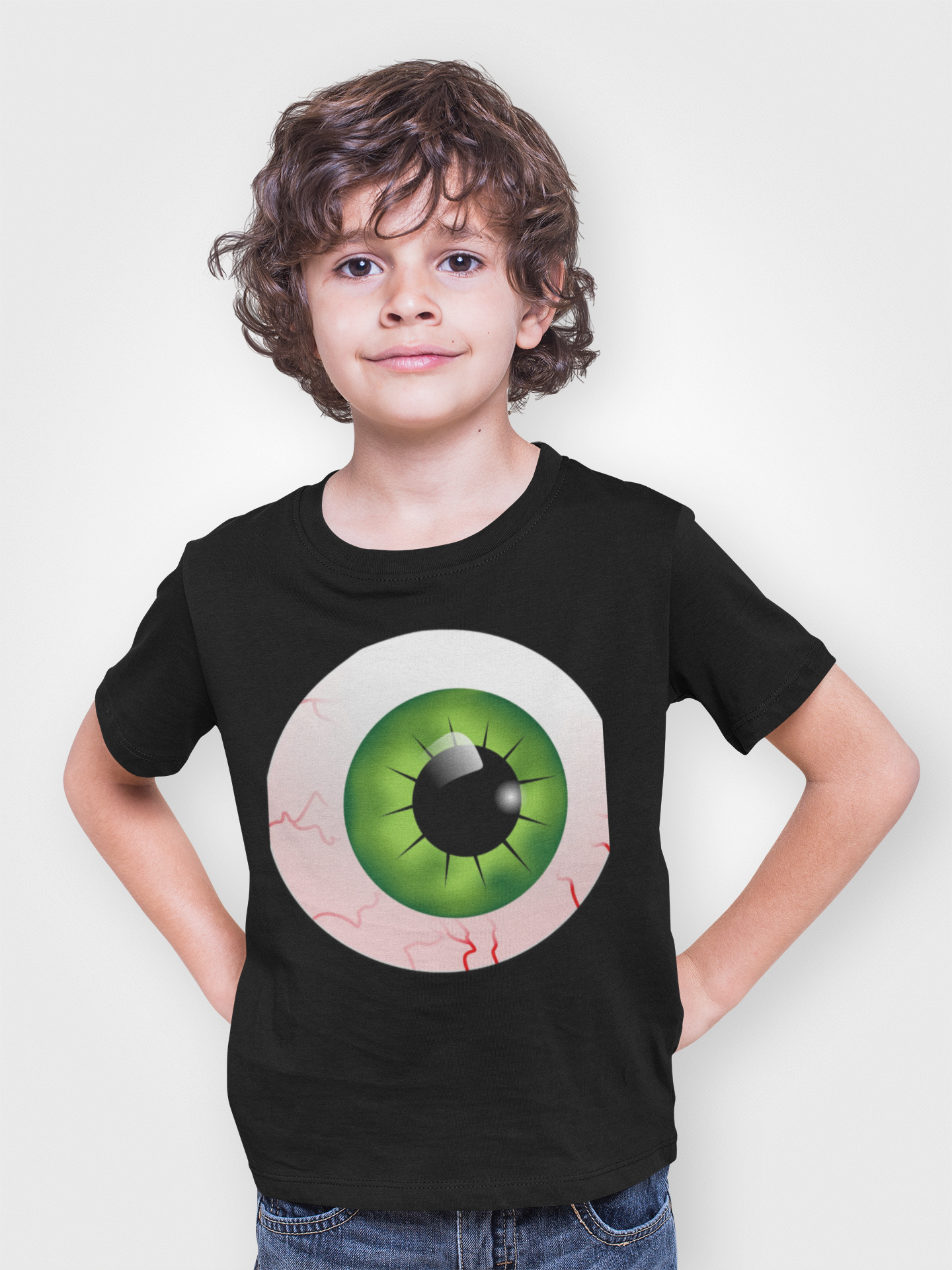 "EYE-CATCHING" Halloween Unisex Short Sleeve Tee product thumbnail image "EYE-CATCHING" Halloween Unisex Short Sleeve Tee product thumbnail image