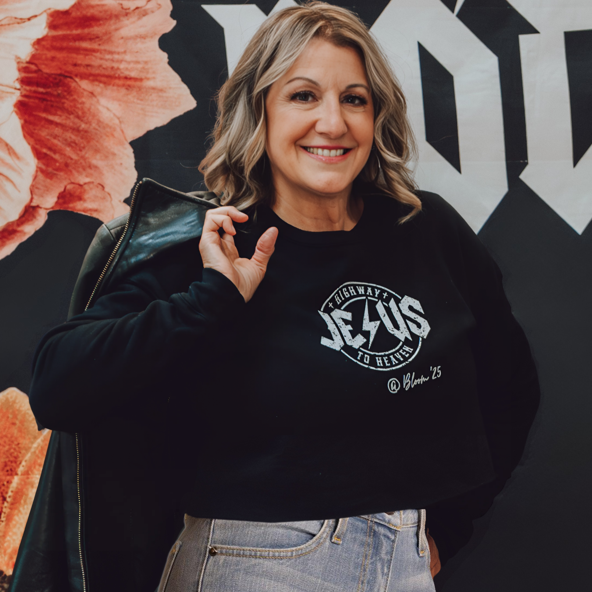 Highway to Heaven Cropped Sweatshirt 