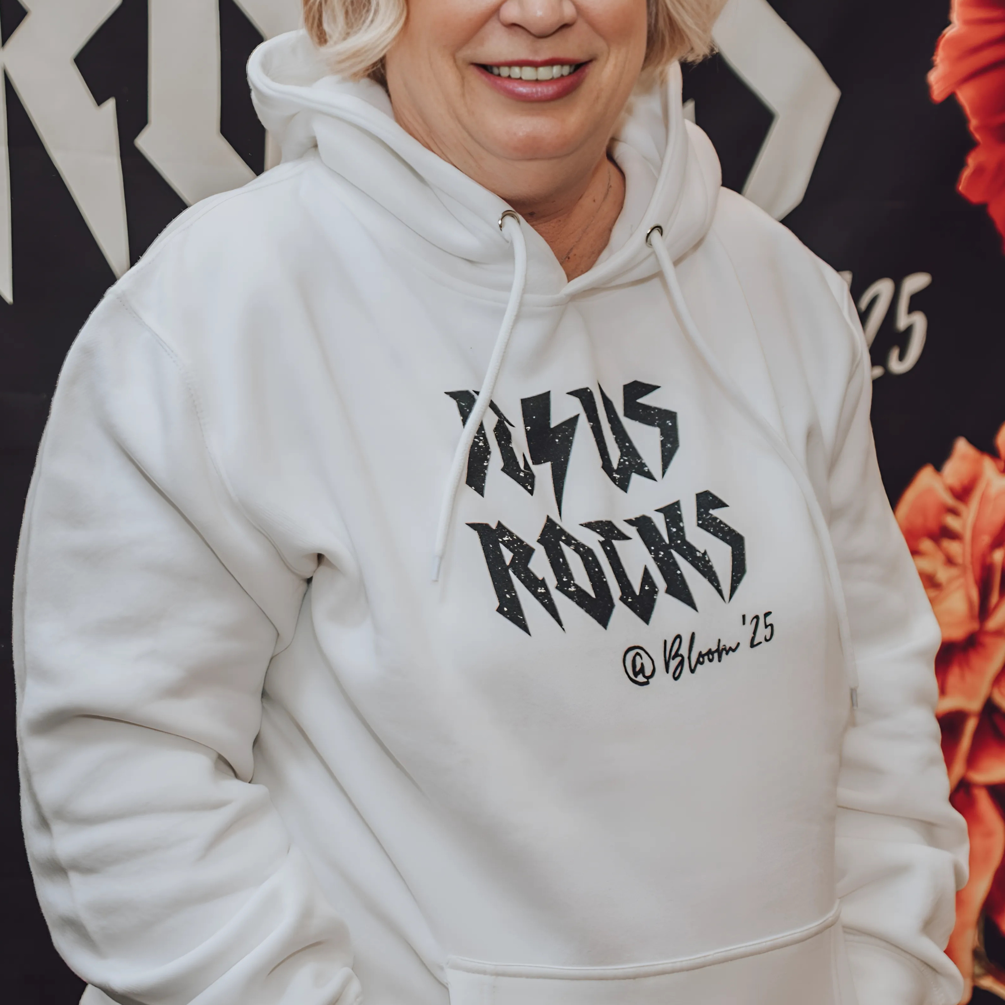 Jesus Rocks - Fleece Hoodie product thumbnail image Jesus Rocks - Fleece Hoodie product thumbnail image