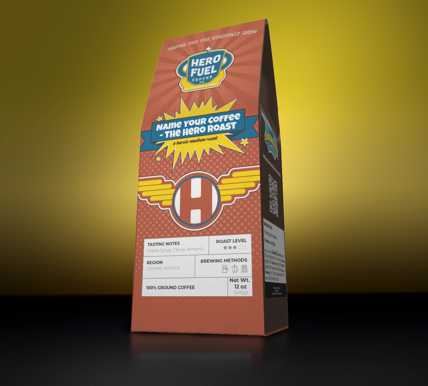 Name Your Coffee – The Hero's Roast (Medium) Name Your Coffee – The Hero's Roast (Medium)