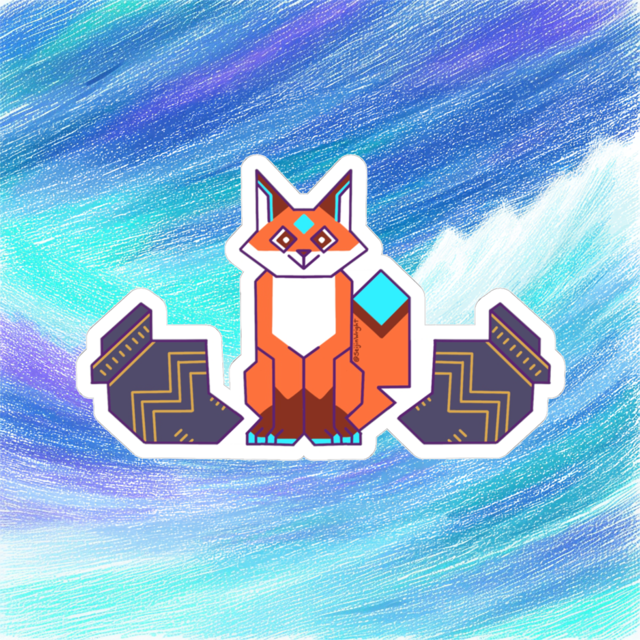 Pot Smasher (Spirit of the North) Sticker Pot Smasher (Spirit of the North) Sticker