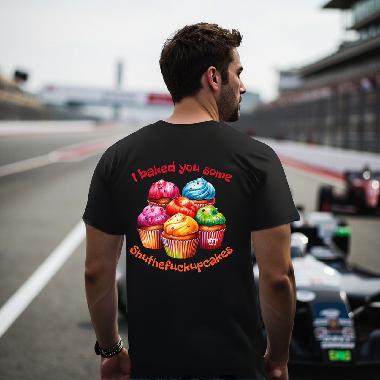 Sarcasm Culture I Baked You Some Shuthefuckupcakes Tee product thumbnail image