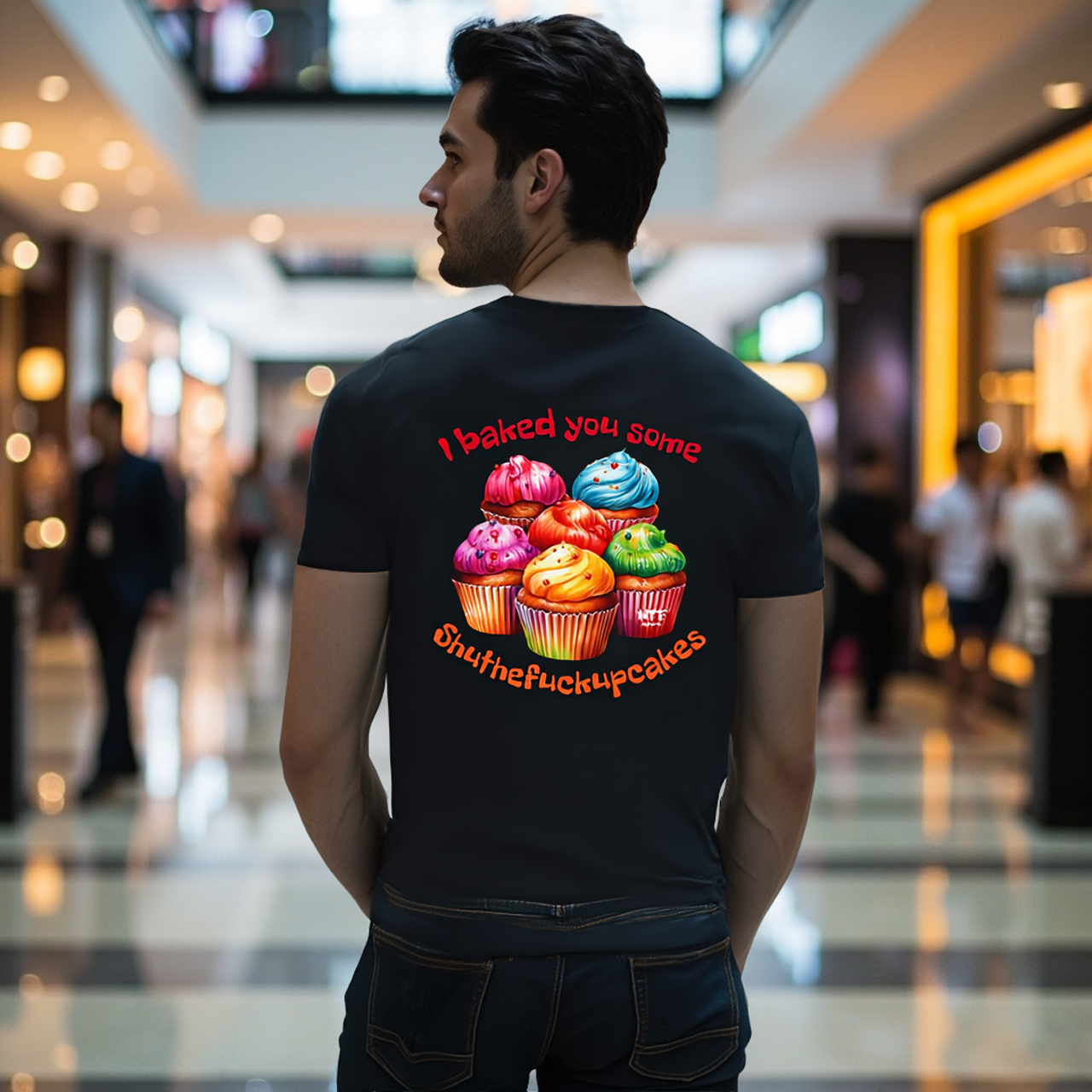 Sarcasm Culture I Baked You Some Shuthefuckupcakes Tee product thumbnail image Sarcasm Culture I Baked You Some Shuthefuckupcakes Tee product thumbnail image