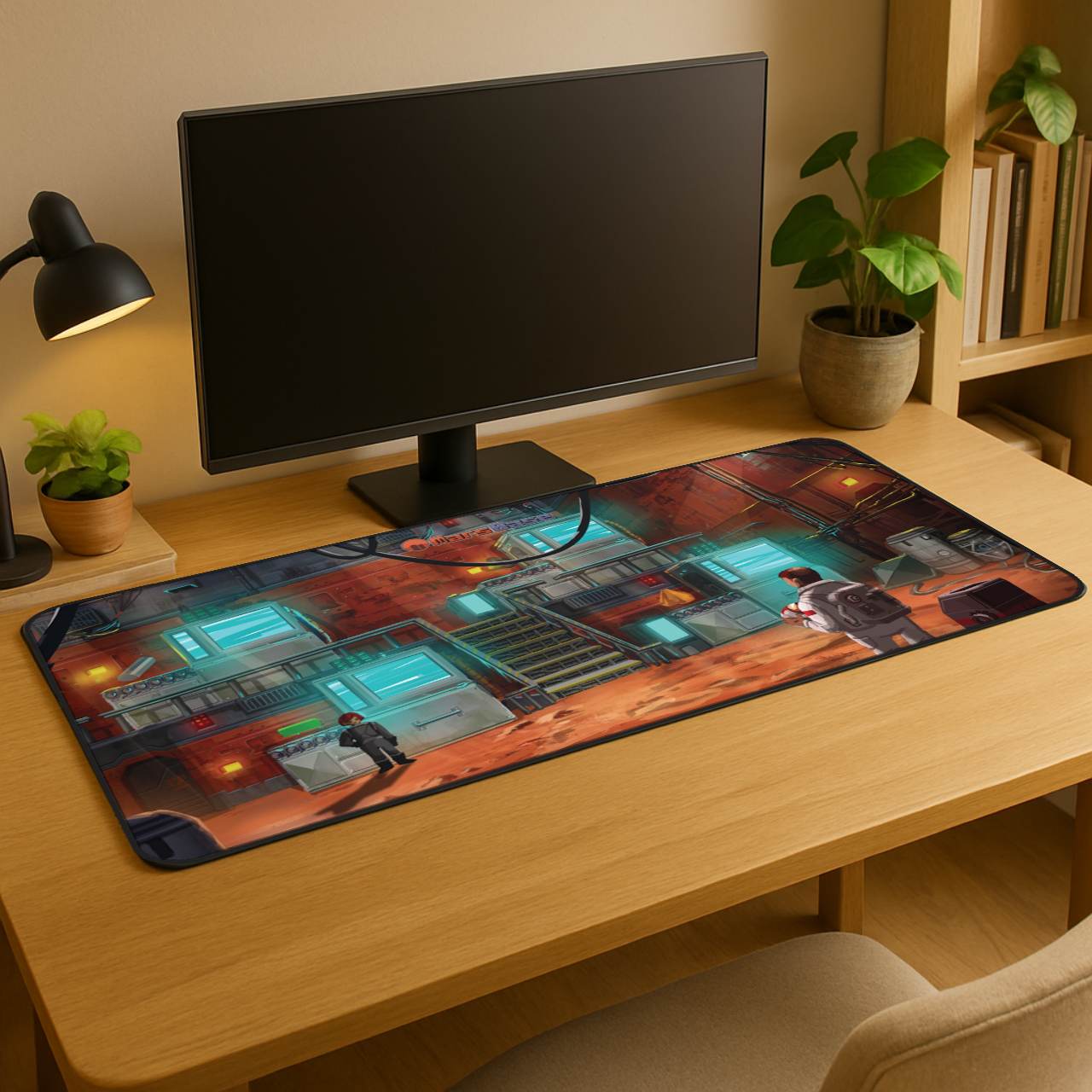 Mars Base - Redsmith Desk Mat Mars Base - Redsmith Desk Mat