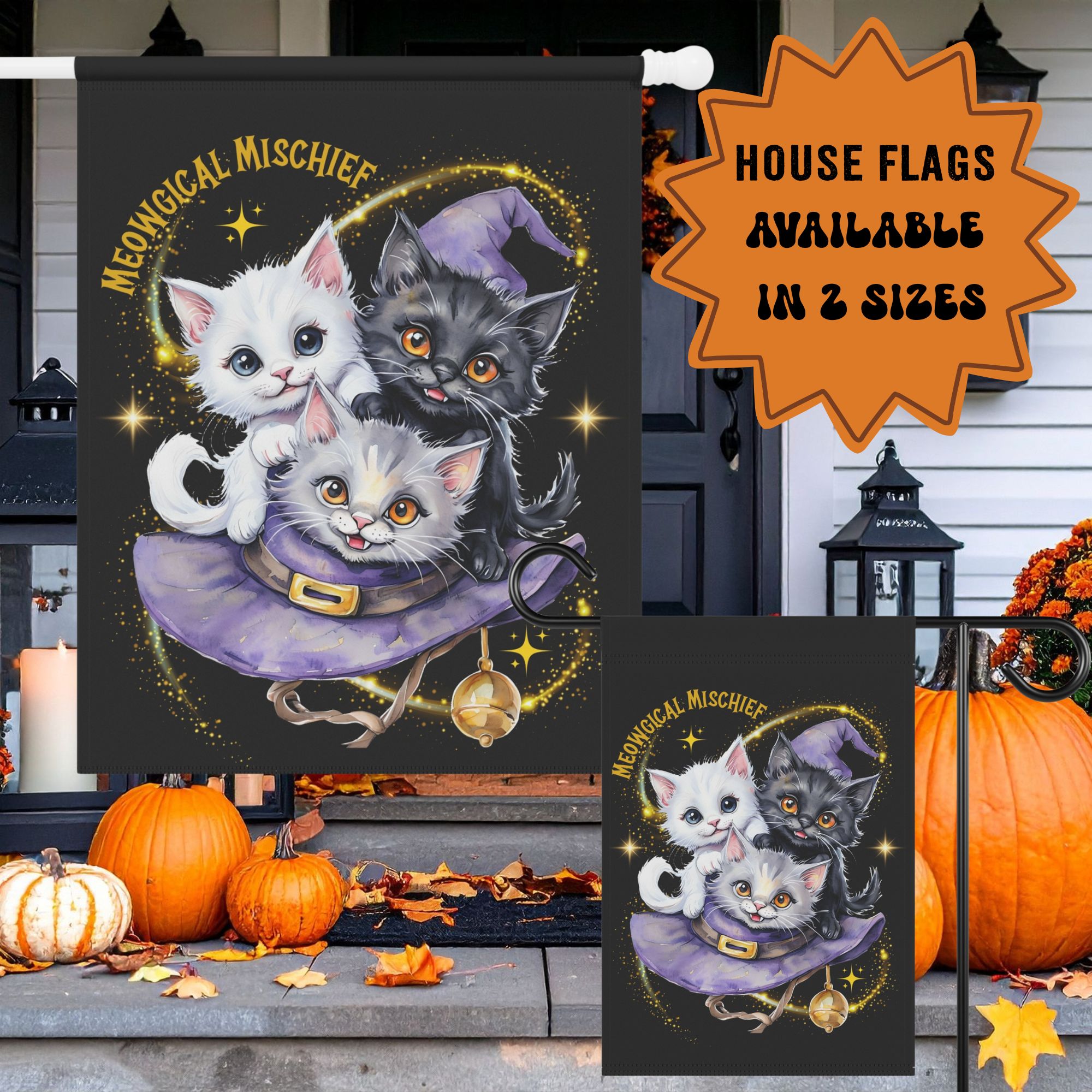  Meowgical Mischief Flag 