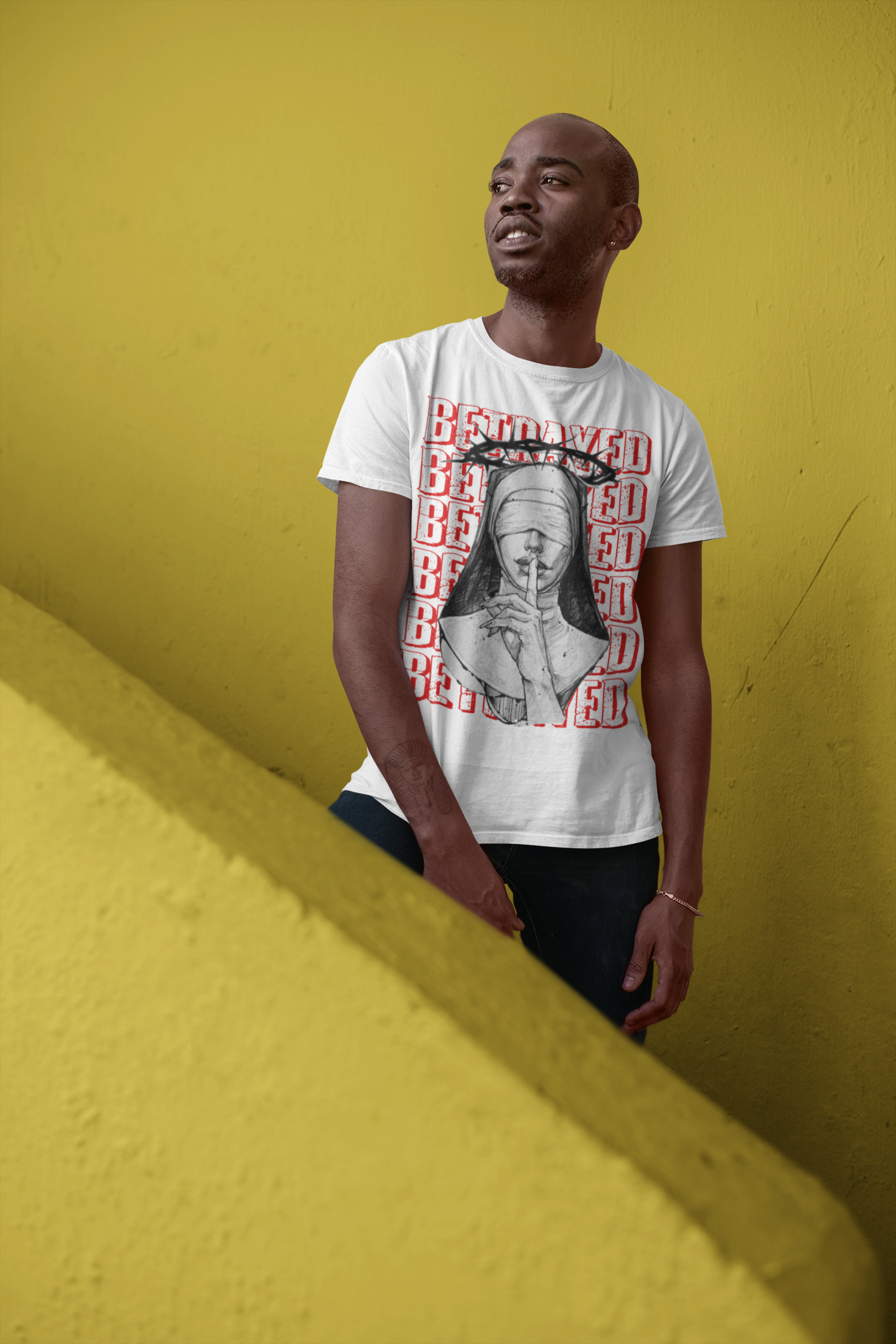 Betrayed Graphic T-Shirt product thumbnail image Betrayed Graphic T-Shirt product thumbnail image