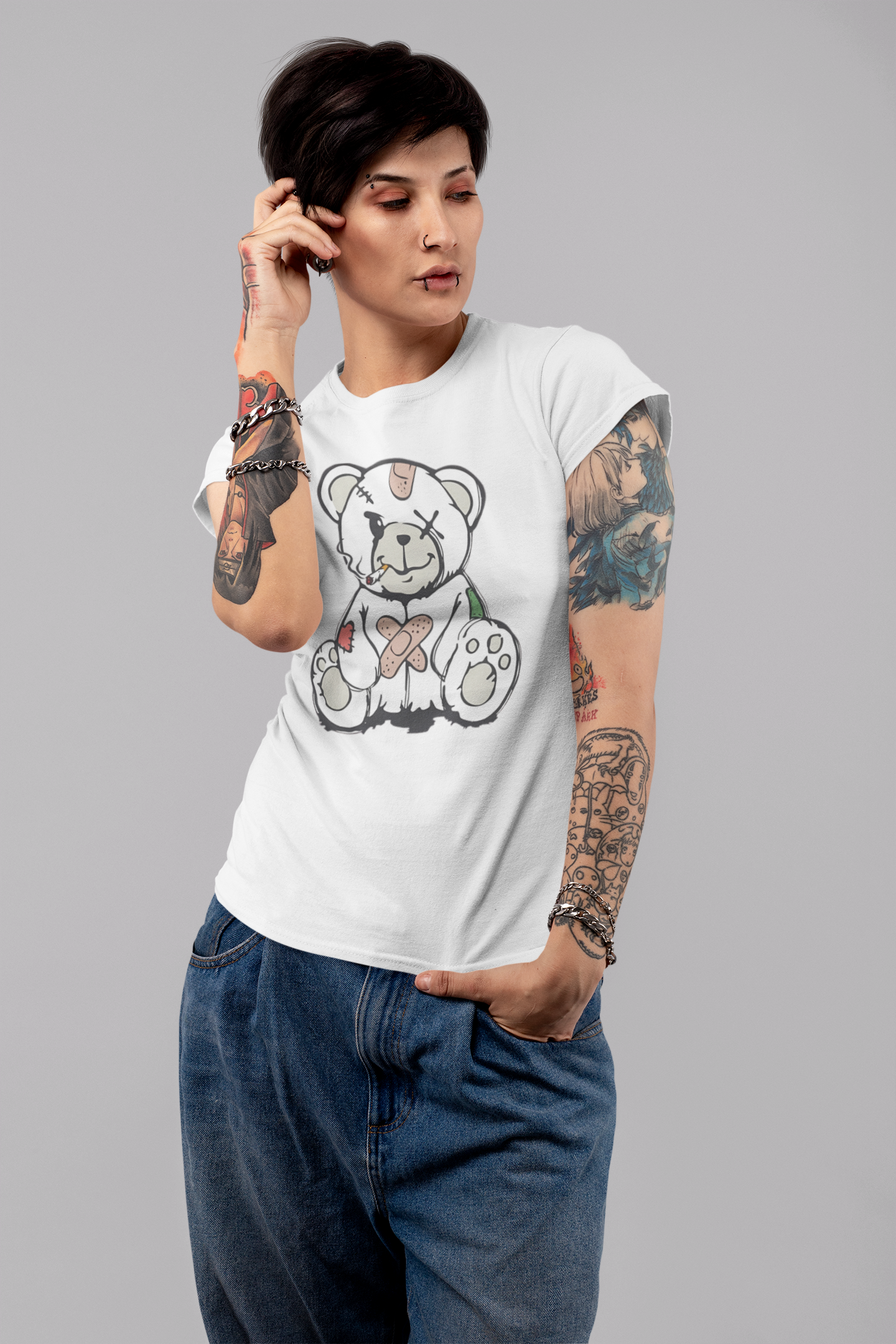 Bandaged Teddy Bear T-Shirt