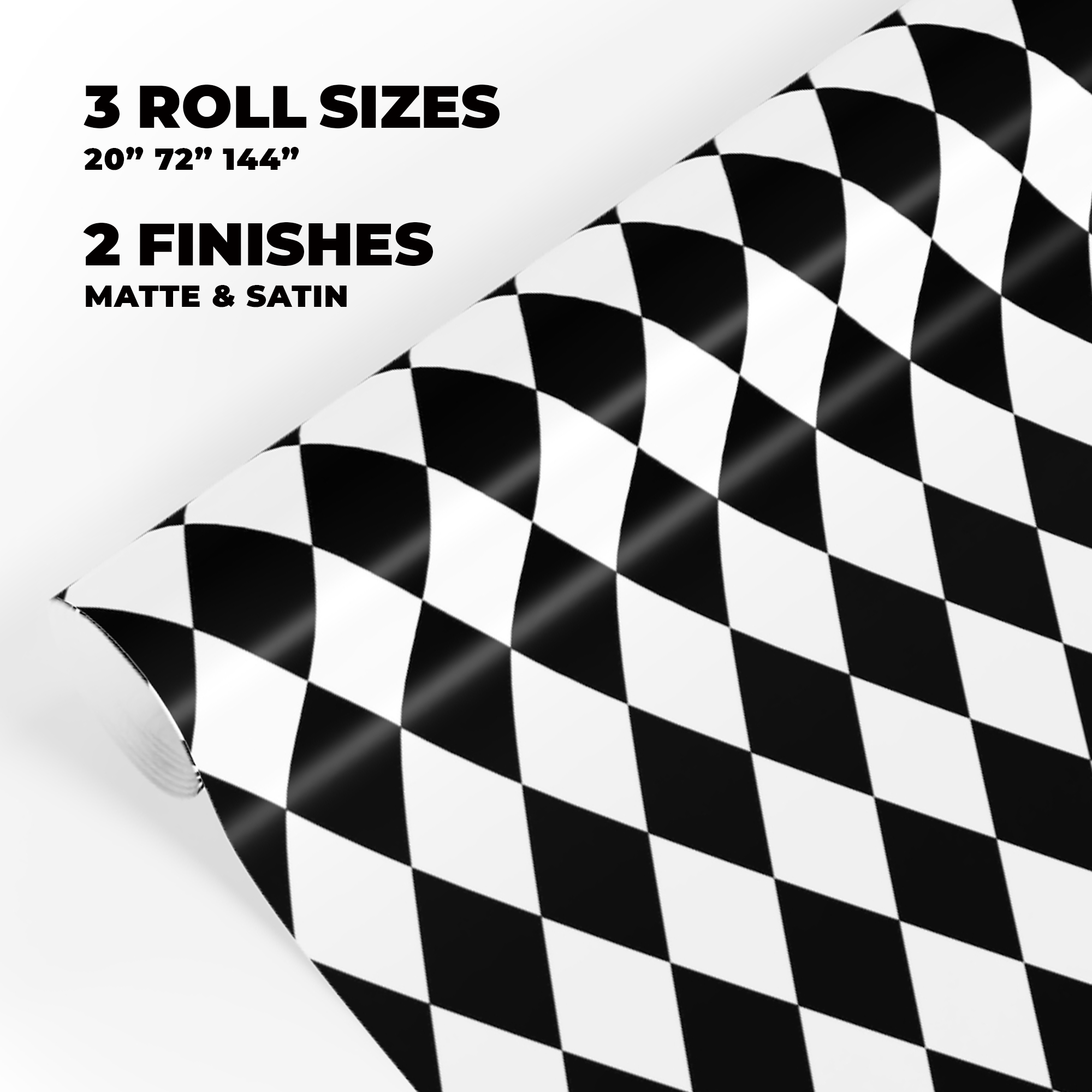 Harlequin Diamonds Gift Wrap in Your Custom Color product thumbnail image