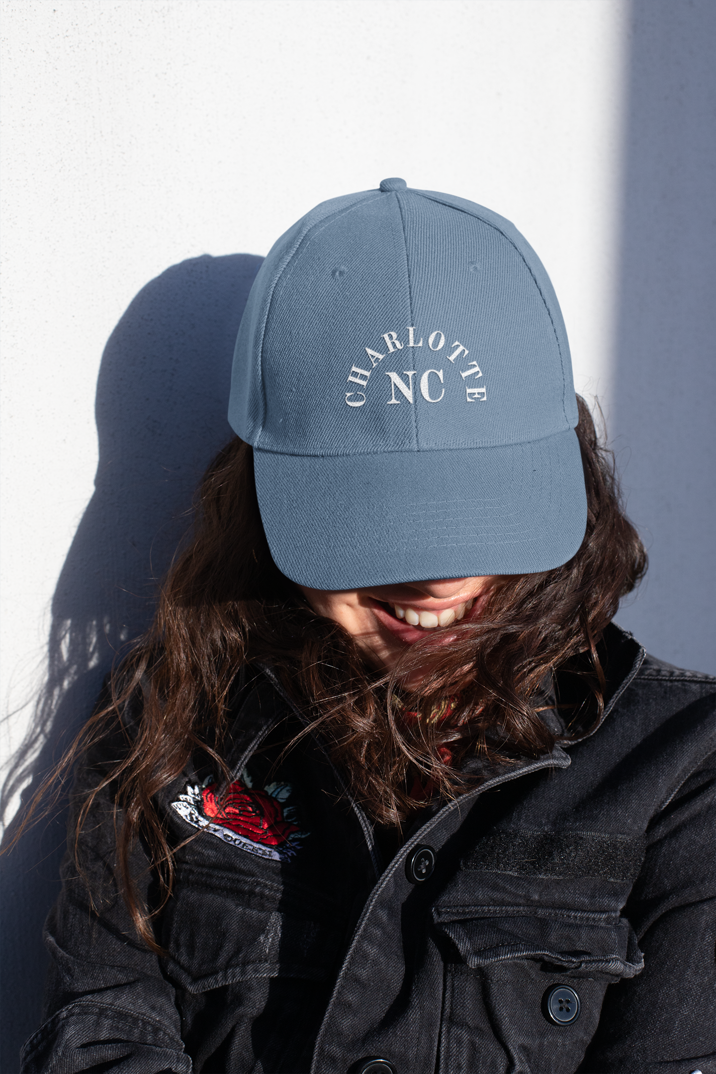 Charlotte NC Arch Embroidered Hat product thumbnail image