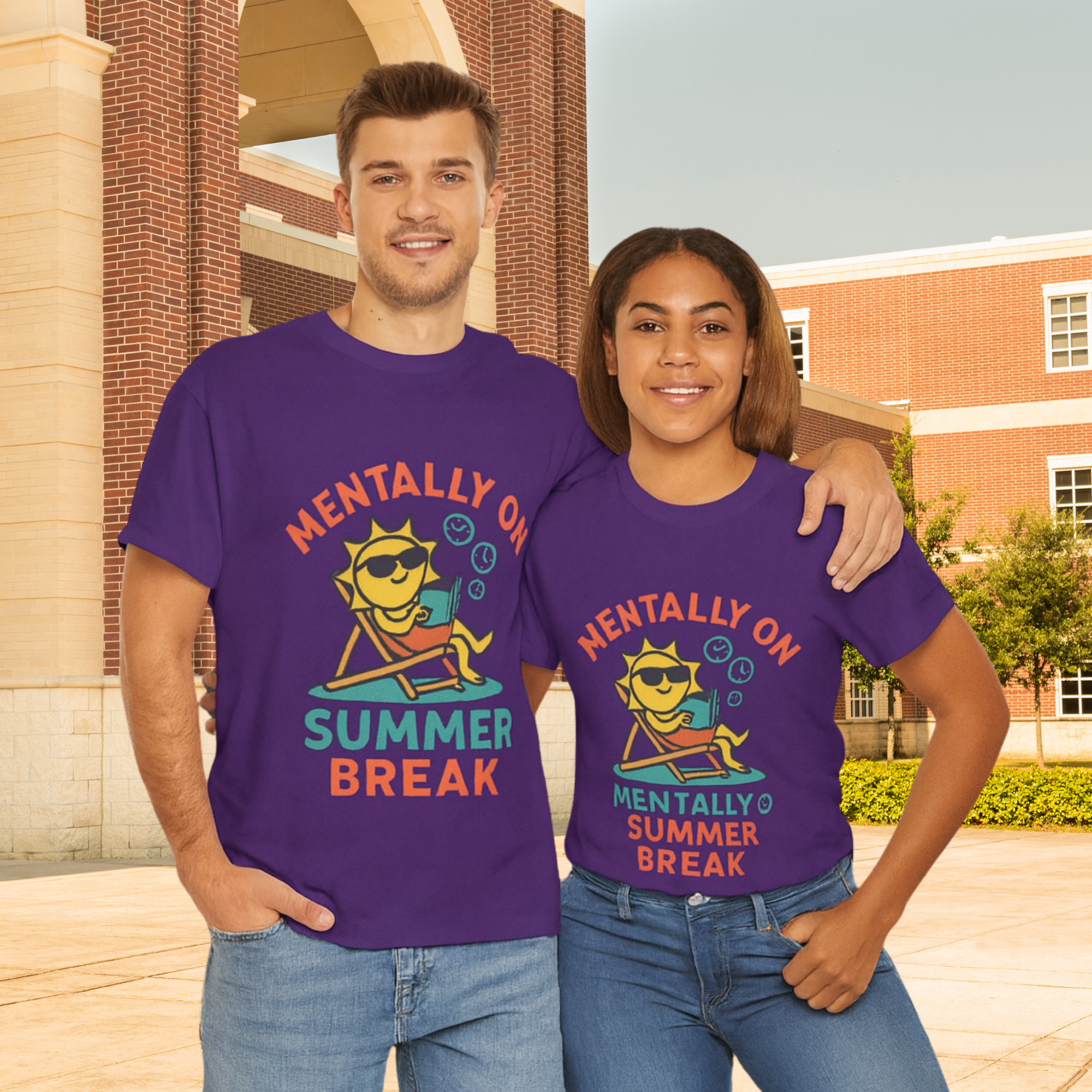 Mentally on Summer Break T Shirt | Funny Summer Vacation Tee | Casual Beachwear Graphic Shirt | Relaxed Teacher And Student Gift product thumbnail image Mentally on Summer Break T Shirt | Funny Summer Vacation Tee | Casual Beachwear Graphic Shirt | Relaxed Teacher And Student Gift product thumbnail image