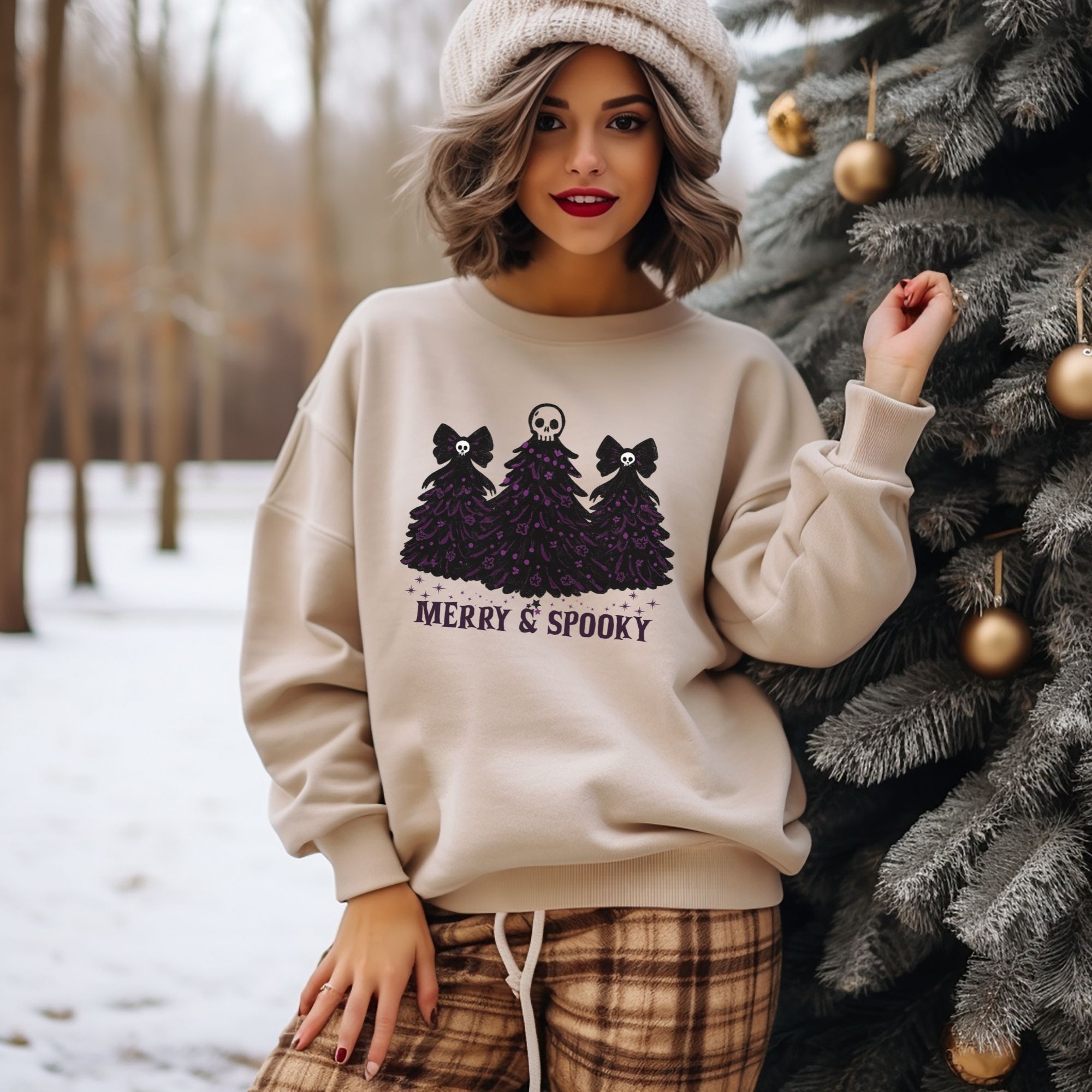 Christmas Spooky Sweatshirt product thumbnail image