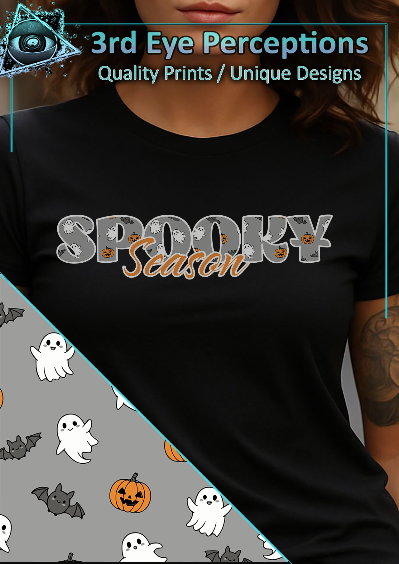 Classic Vintage Spooky Season Halloween Fun Bold Text product thumbnail image