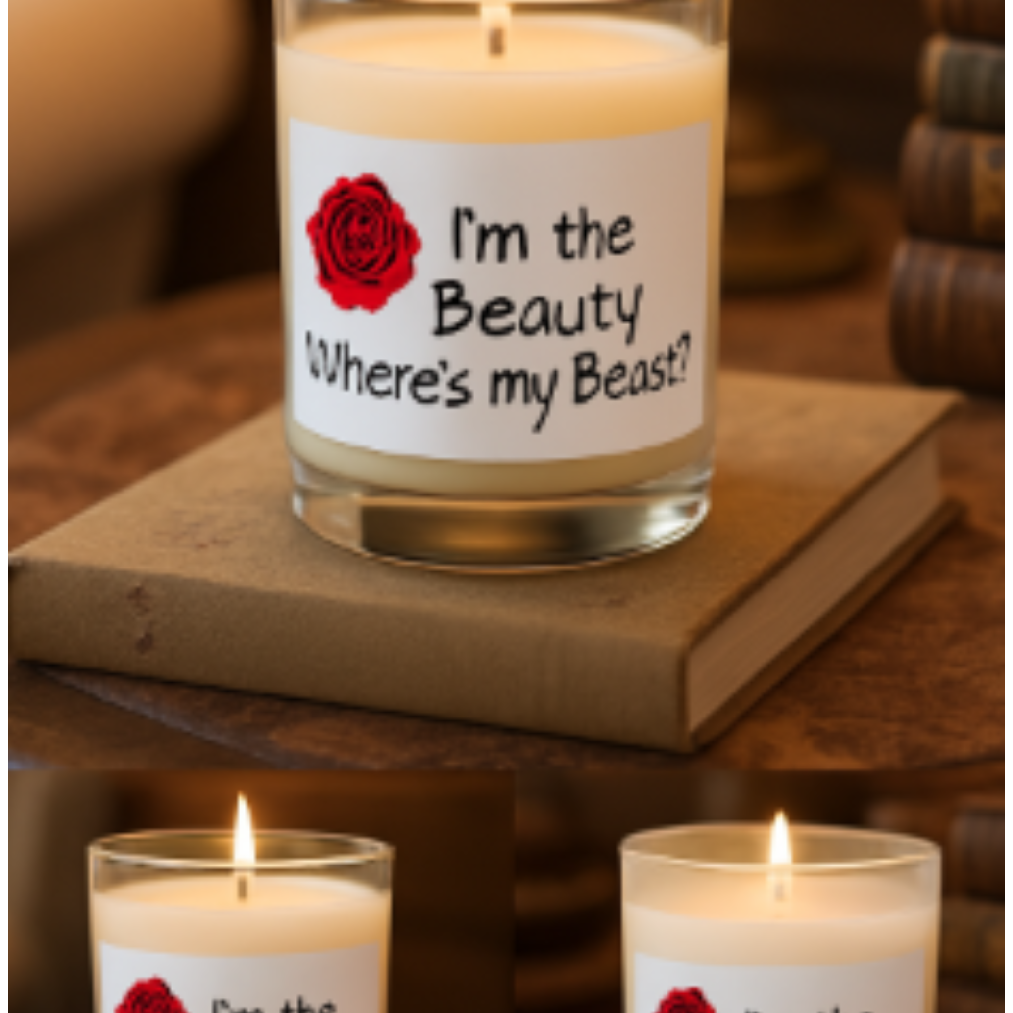 Eco-Friendly Soy Wax Candle – 55+ Hour Burn | Frosted or Clear Glass Jar | Snarky & Sustainable Gift – Intro Price AND Intro Shipping Price $3.49 product thumbnail image Eco-Friendly Soy Wax Candle – 55+ Hour Burn | Frosted or Clear Glass Jar | Snarky & Sustainable Gift – Intro Price AND Intro Shipping Price $3.49 product thumbnail image