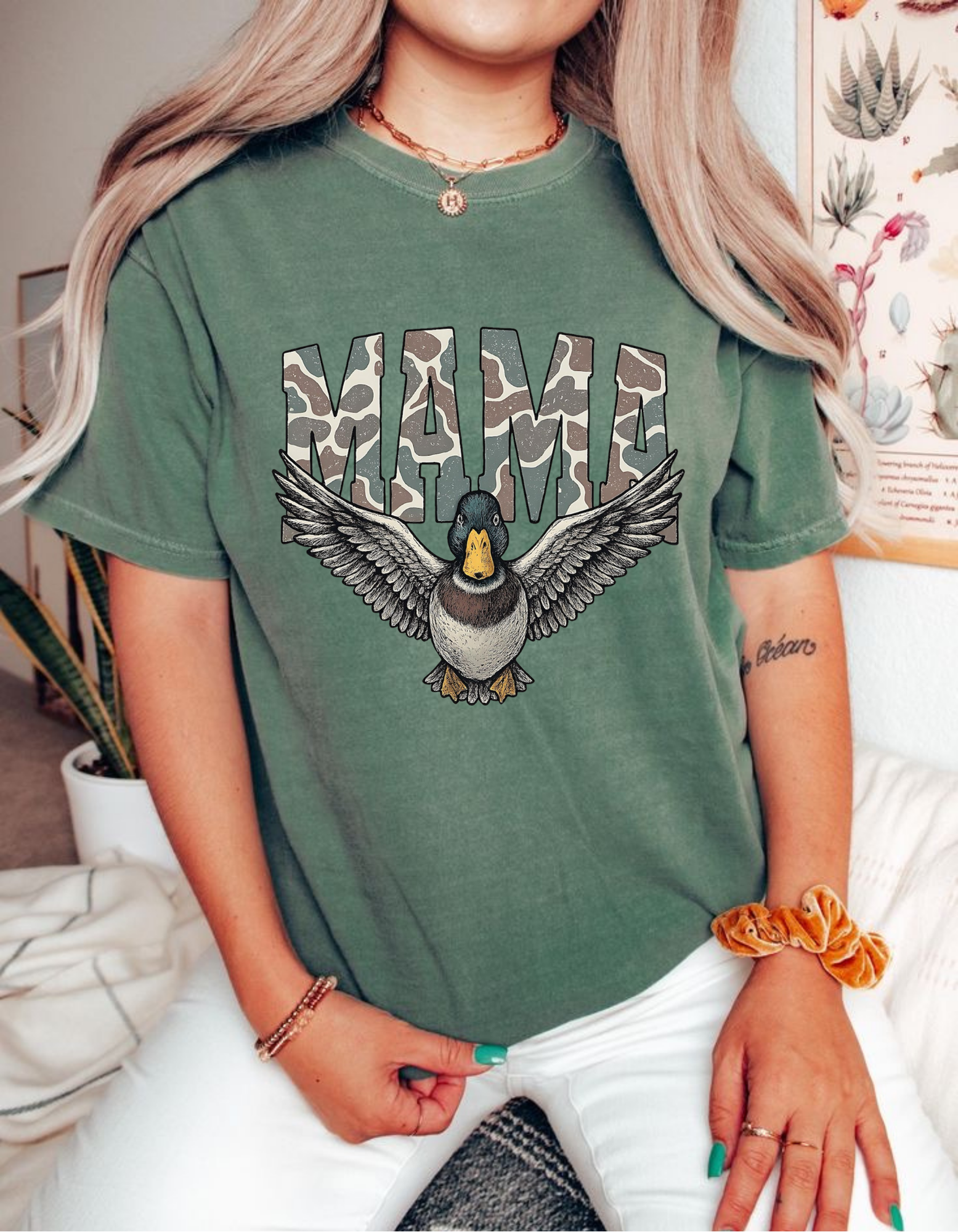 Mama Duck Camo T-Shirt, Casual Tee for Moms, Gift for Mother's Day, Nature Lover Shirt, Family Matching Outfit, Comfortable Everyday Wear product thumbnail image Mama Duck Camo T-Shirt, Casual Tee for Moms, Gift for Mother's Day, Nature Lover Shirt, Family Matching Outfit, Comfortable Everyday Wear product thumbnail image