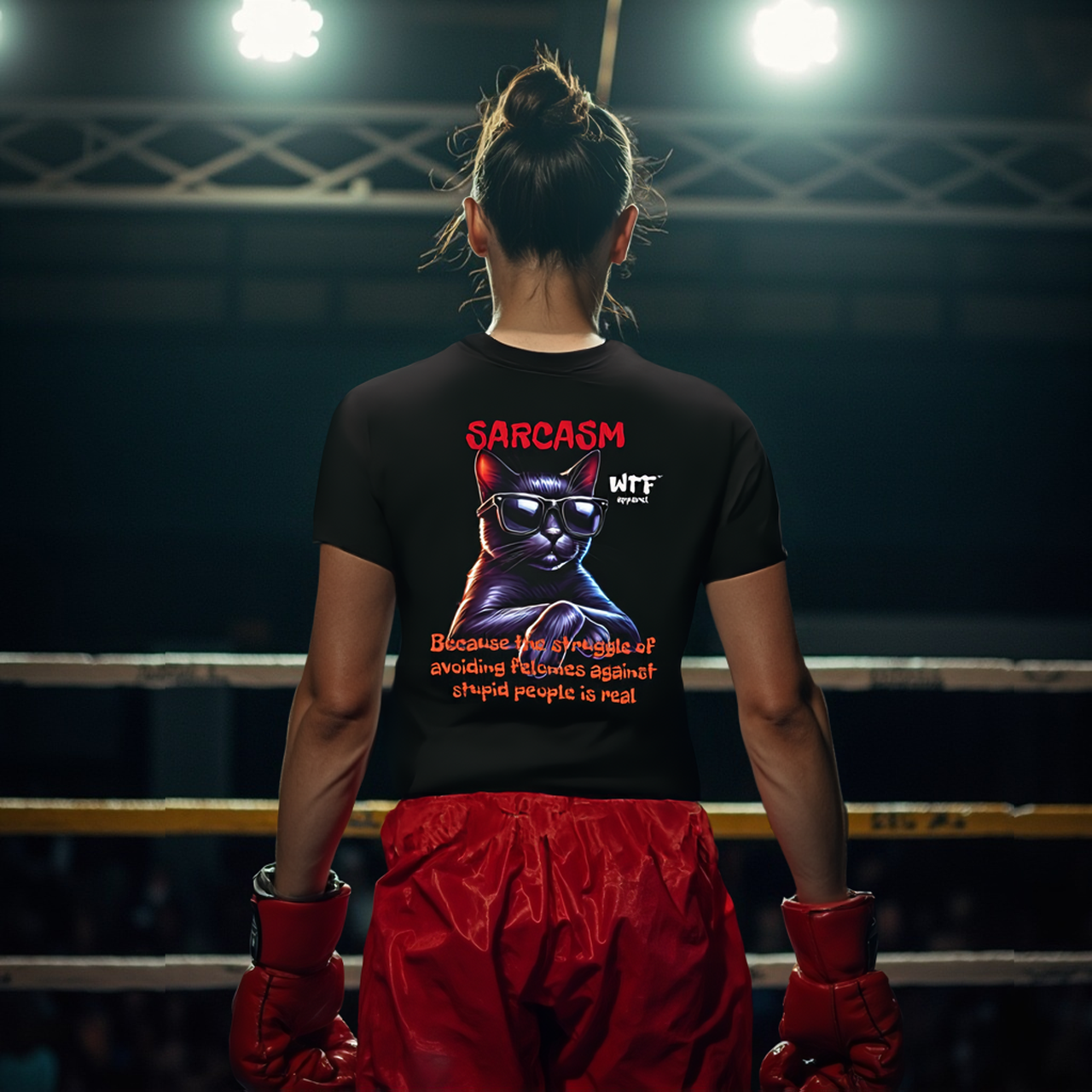 Sarcasm Culture "Sarcasm" The Struggle is Real Tee