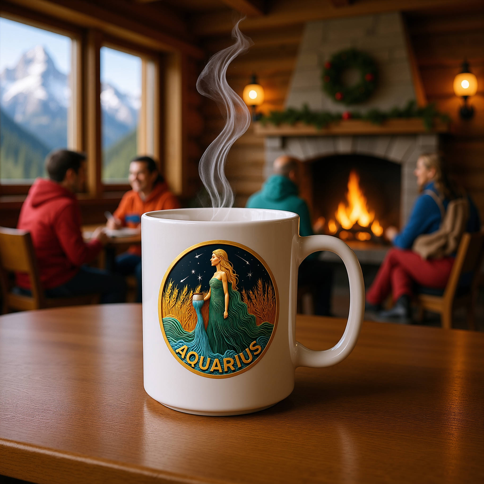 Celestial Identity Mug - Who I Am Series | Aquarius Sign | Astrology Enthusiast Gifts, Personalized Zodiac Coffee Cups, Dishwasher Safe product thumbnail image Celestial Identity Mug - Who I Am Series | Aquarius Sign | Astrology Enthusiast Gifts, Personalized Zodiac Coffee Cups, Dishwasher Safe product thumbnail image