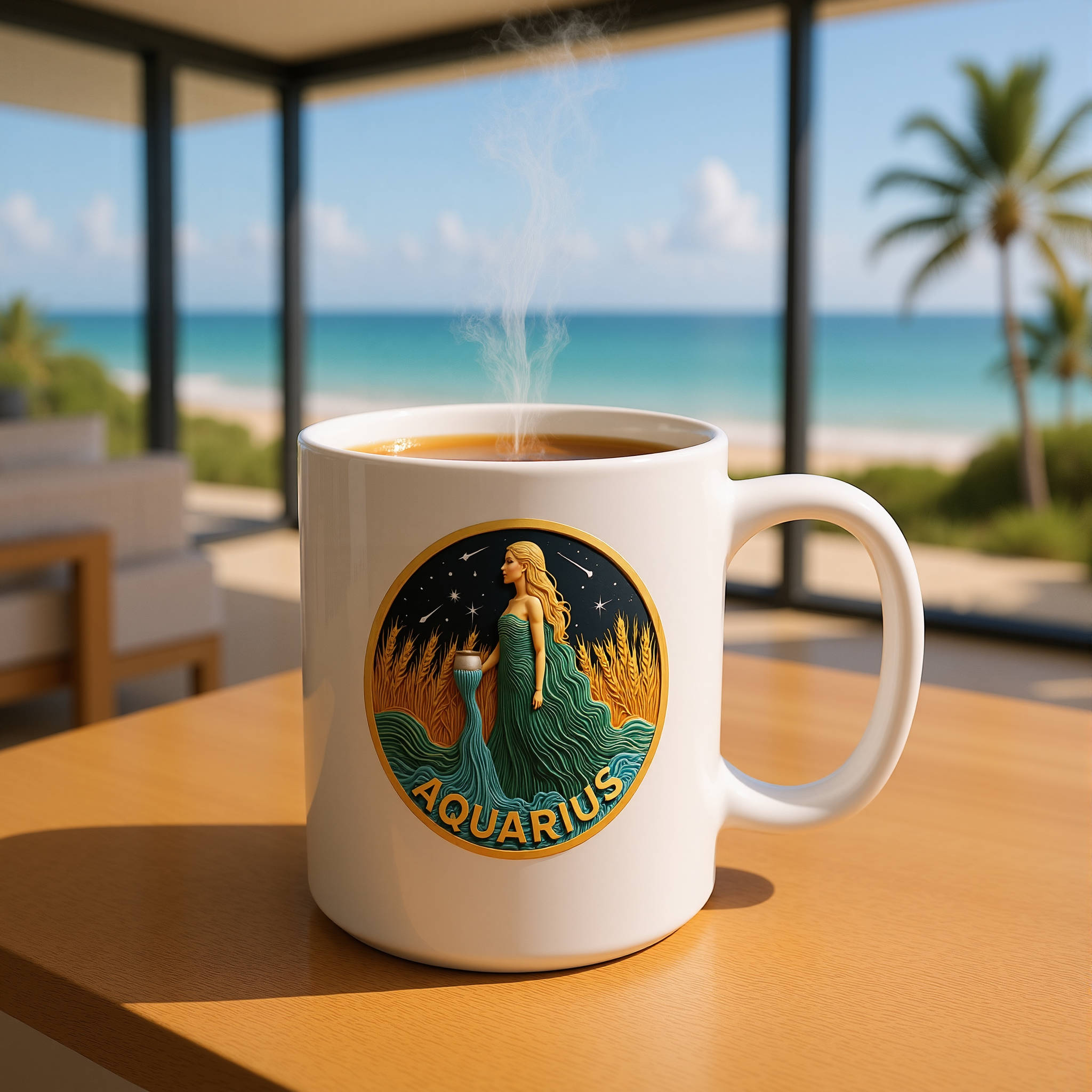 Celestial Identity Mug - Who I Am Series | Aquarius Sign | Astrology Enthusiast Gifts, Personalized Zodiac Coffee Cups, Dishwasher Safe Celestial Identity Mug - Who I Am Series | Aquarius Sign | Astrology Enthusiast Gifts, Personalized Zodiac Coffee Cups, Dishwasher Safe