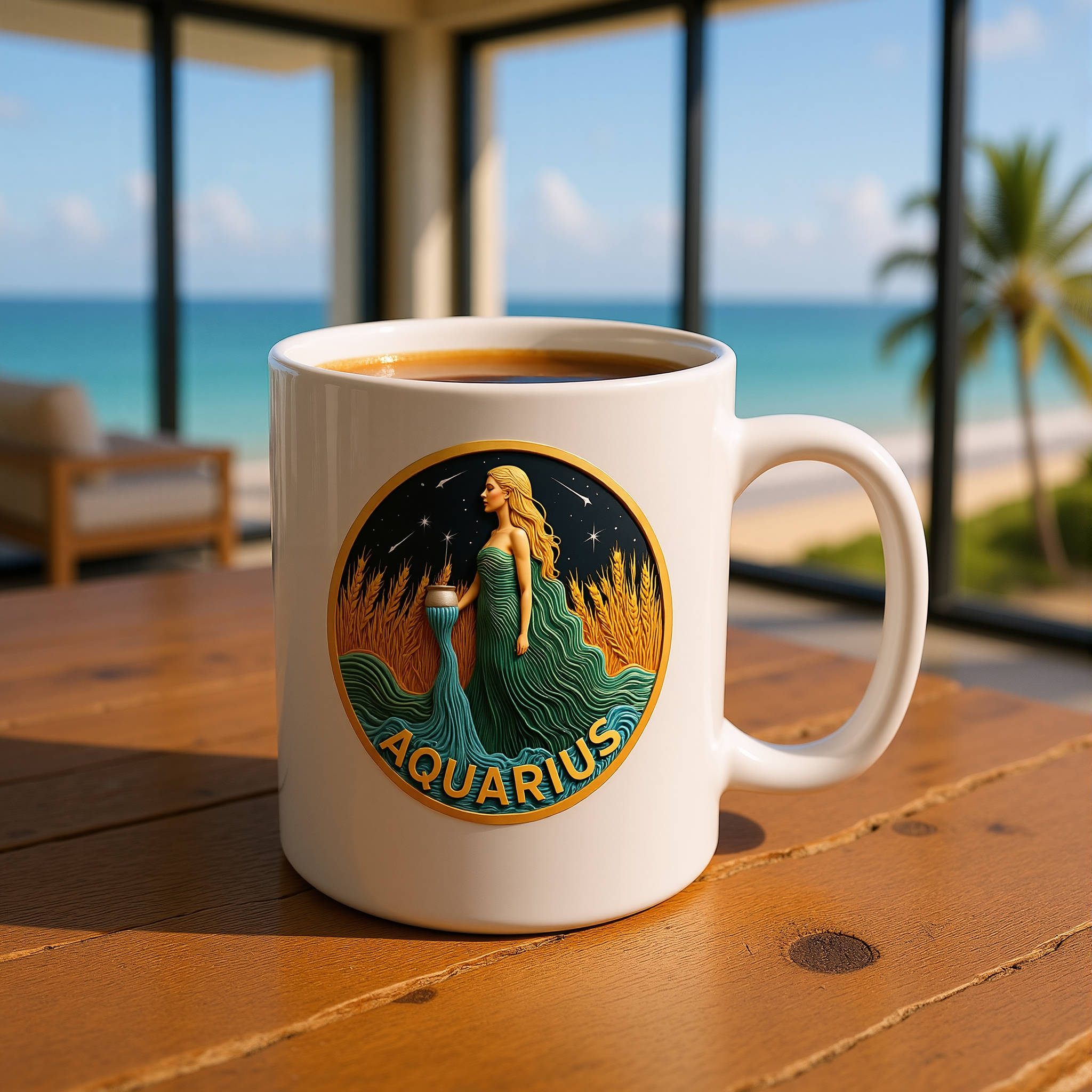 Celestial Identity Mug - Who I Am Series | Aquarius Sign | Astrology Enthusiast Gifts, Personalized Zodiac Coffee Cups, Dishwasher Safe product thumbnail image Celestial Identity Mug - Who I Am Series | Aquarius Sign | Astrology Enthusiast Gifts, Personalized Zodiac Coffee Cups, Dishwasher Safe product thumbnail image
