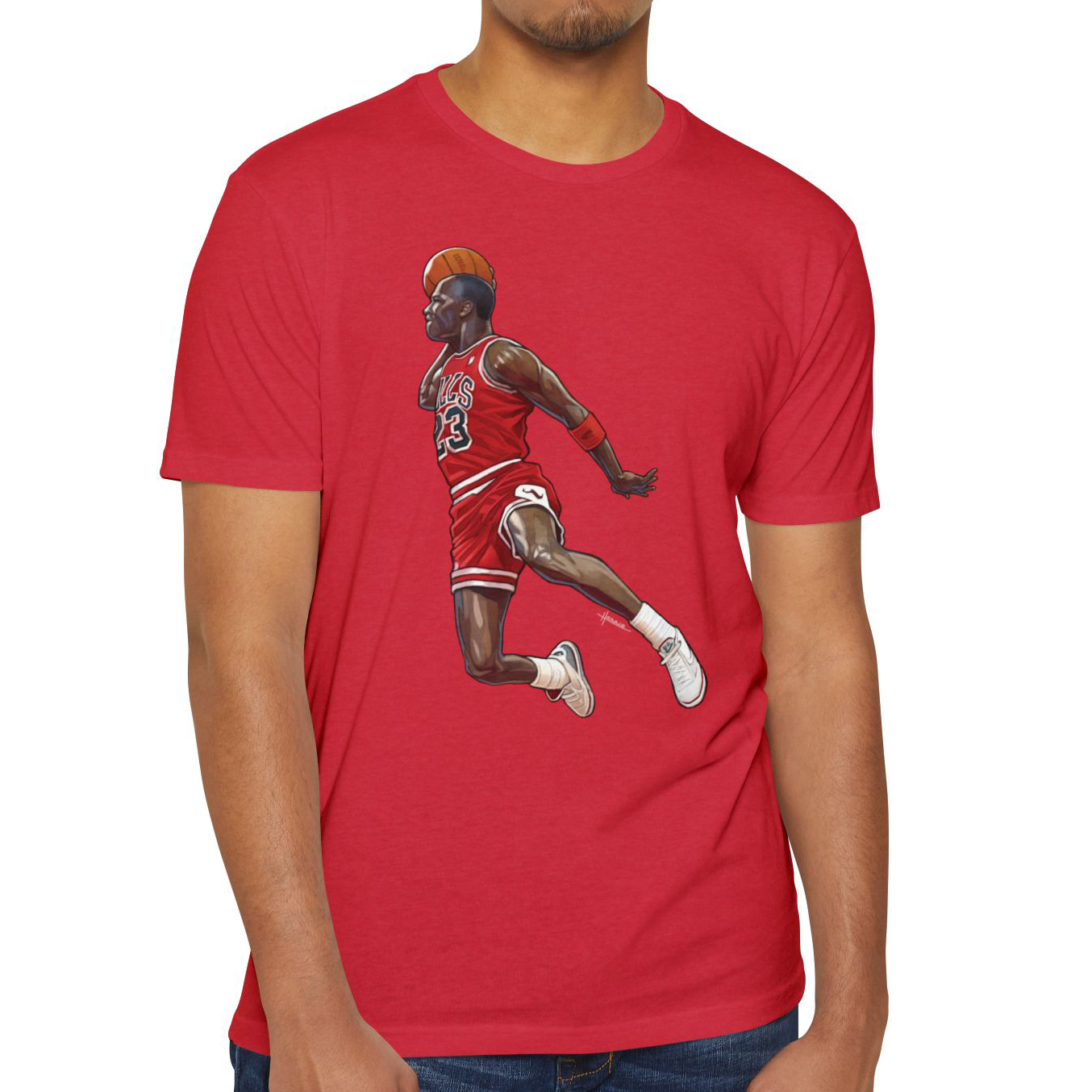 Michael Jordan T-shirt, NBA Fan Gift, Sports Tee, Basketball Apparel, Chicago Bulls Shirt product thumbnail image Michael Jordan T-shirt, NBA Fan Gift, Sports Tee, Basketball Apparel, Chicago Bulls Shirt product thumbnail image