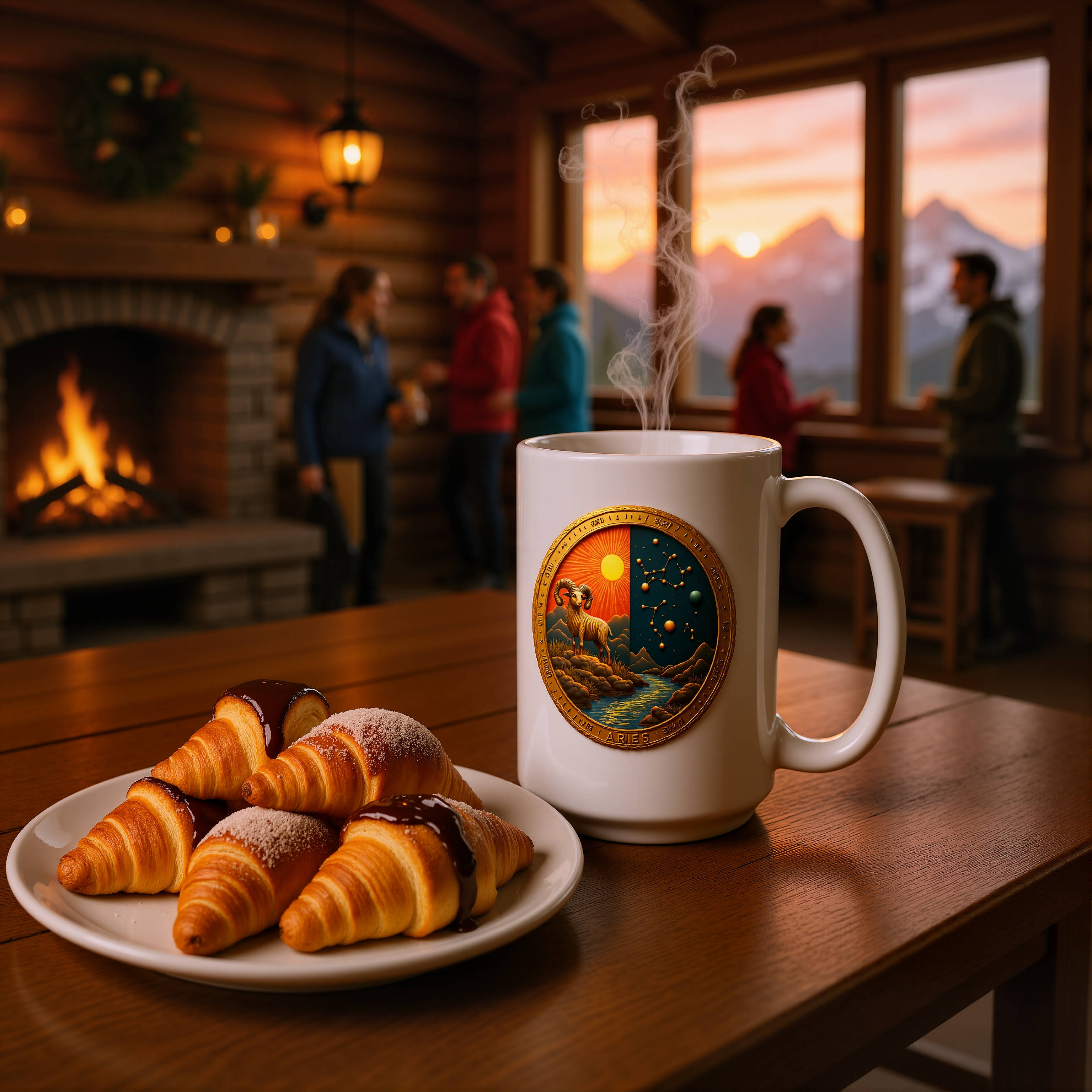 Celestial Identity Mug - Who I Am Series | Aries Sign | Astrology Enthusiast Gifts, Personalized Zodiac Coffee Cups, Dishwasher Safe