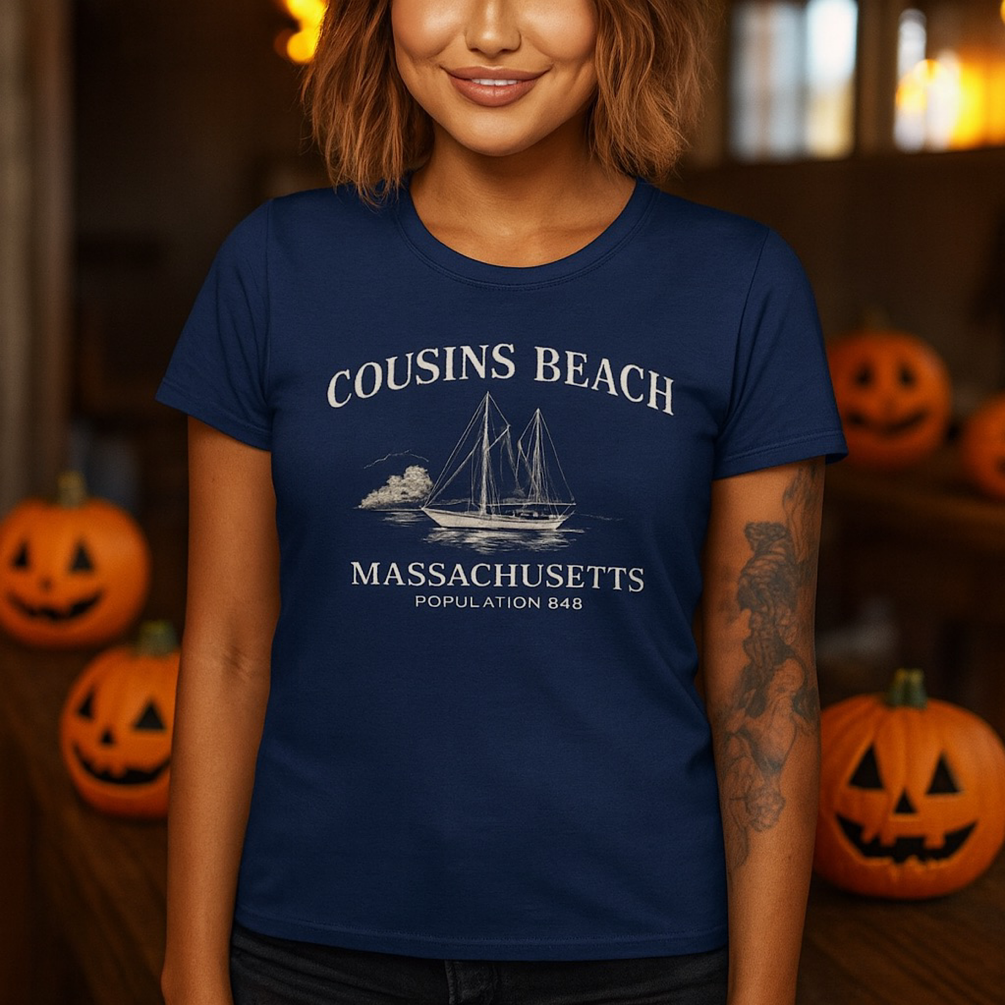 Cousins Beach Massachusetts T-Shirt | The Summer I Turned Pretty TV Show Tee Cousins Beach Massachusetts T-Shirt | The Summer I Turned Pretty TV Show Tee