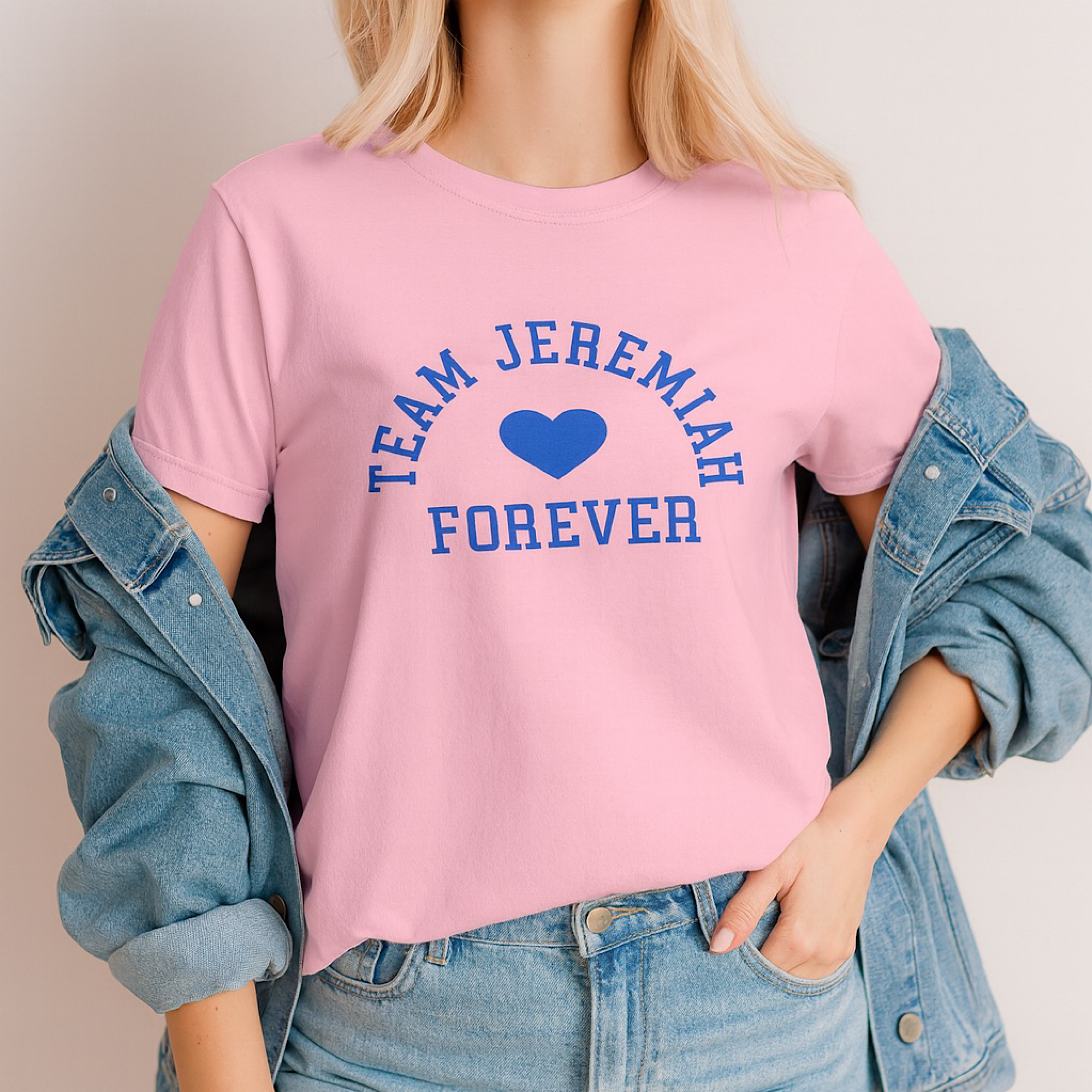 Team Jeremiah T-Shirt Women’s Baby Tee – The Summer I Turned Pretty  product thumbnail image