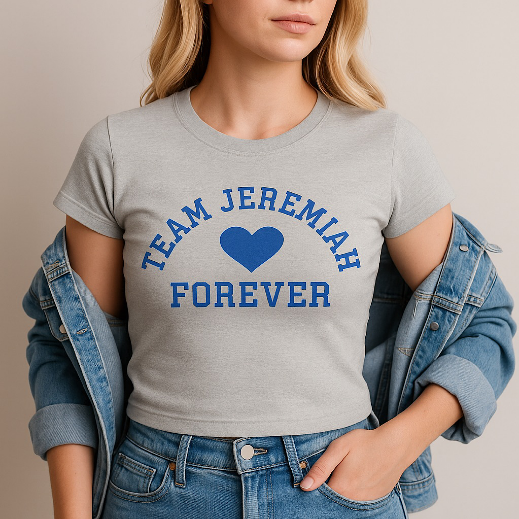 Team Jeremiah T-Shirt Women’s Baby Tee – The Summer I Turned Pretty 