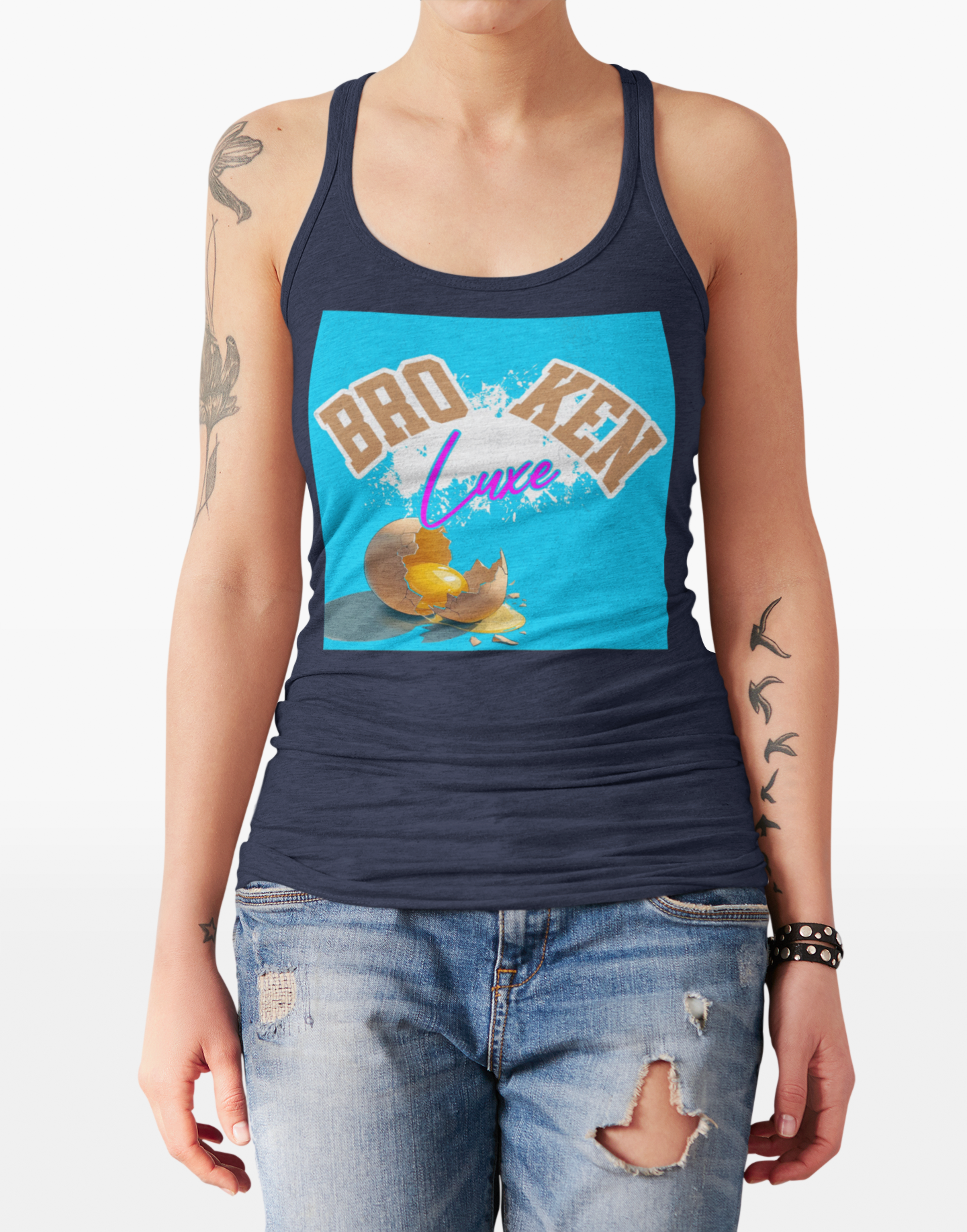 Broken Luxe Splat Pack Tank Top product thumbnail image Broken Luxe Splat Pack Tank Top product thumbnail image