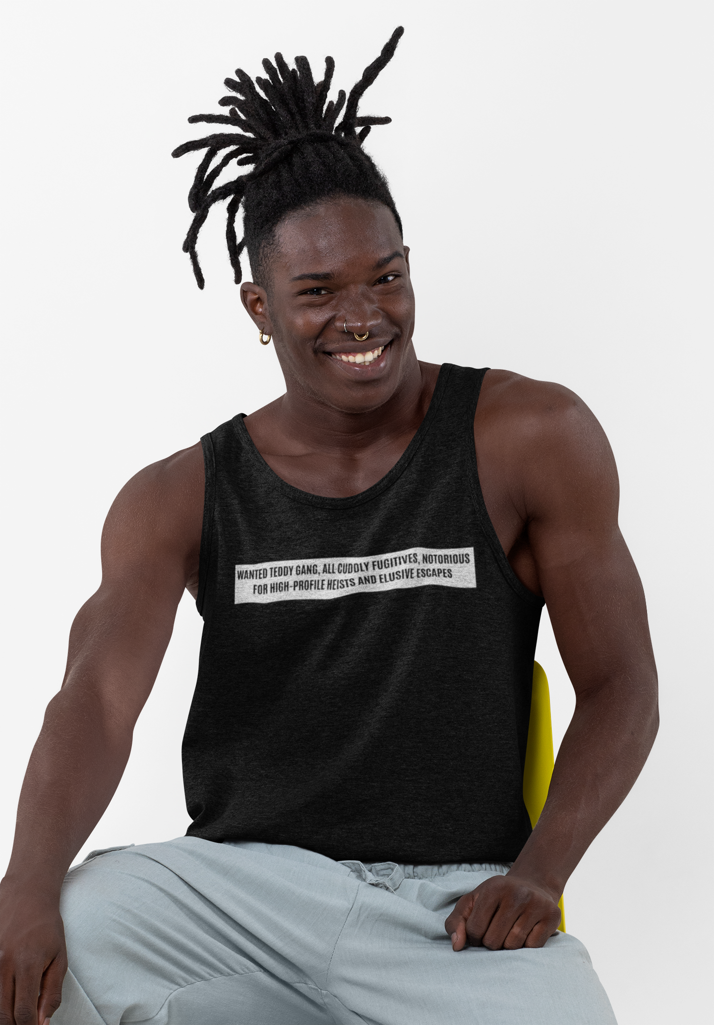 Bring Out The Teddy! Wanted Teddy Gang Tank Top product thumbnail image Bring Out The Teddy! Wanted Teddy Gang Tank Top product thumbnail image