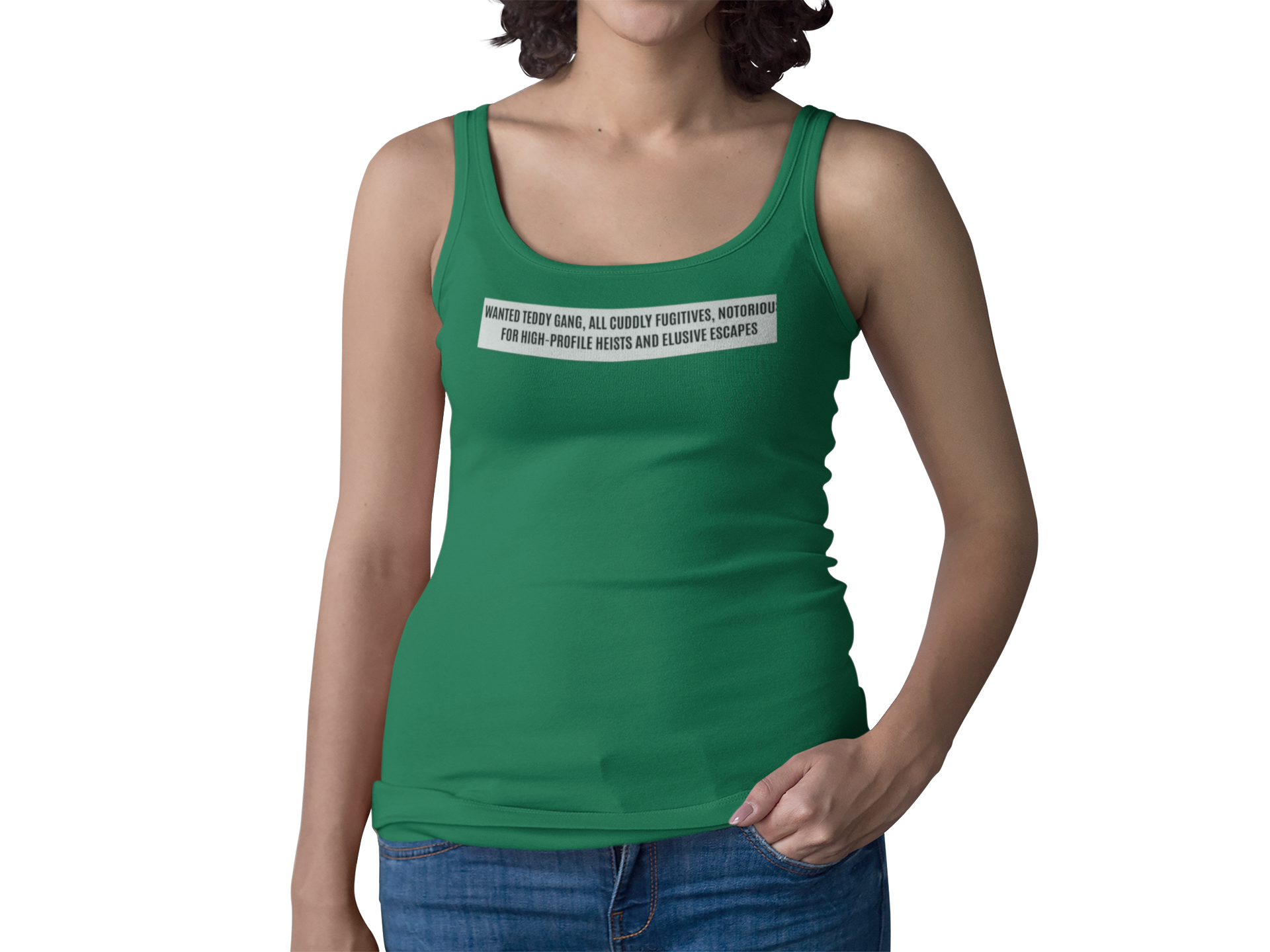 Bring Out The Teddy! Wanted Teddy Gang Tank Top product thumbnail image Bring Out The Teddy! Wanted Teddy Gang Tank Top product thumbnail image