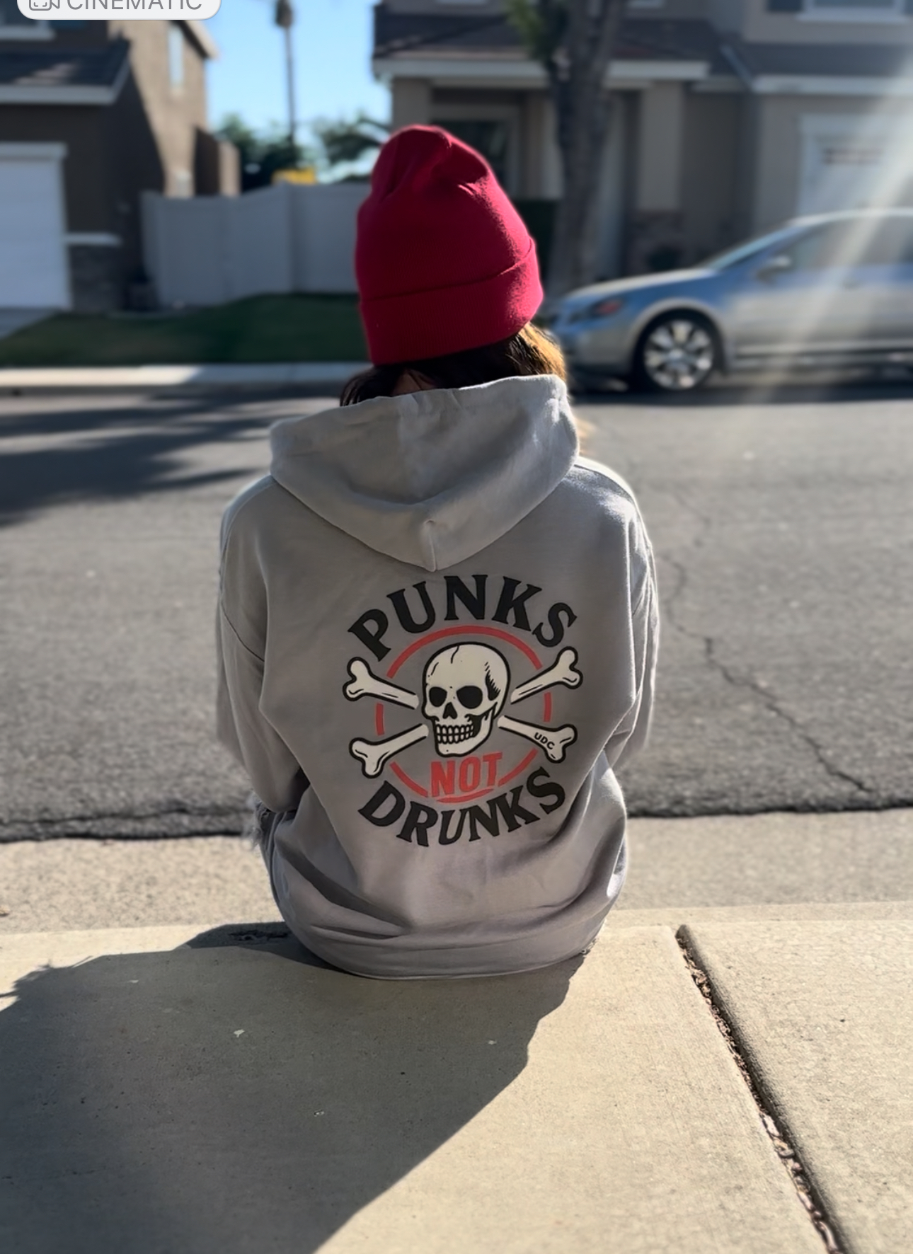 Punk-Inspired Fleece Hoodie for Music Lovers, Unisex Hoodie, Gift Idea for Concerts, Casual Style, Skull Design product thumbnail image Punk-Inspired Fleece Hoodie for Music Lovers, Unisex Hoodie, Gift Idea for Concerts, Casual Style, Skull Design product thumbnail image