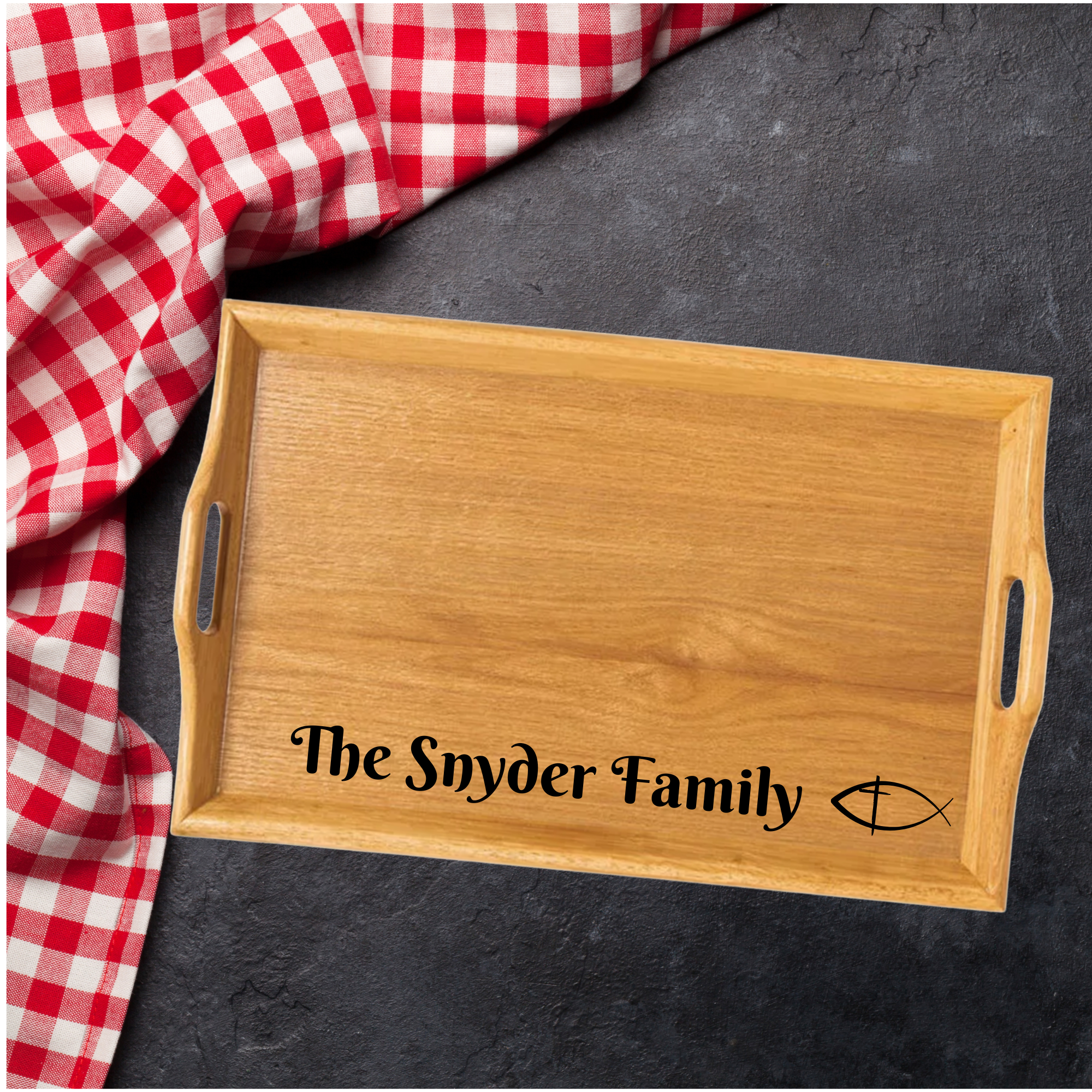 FCR Bamboo Serving Tray Personalized product thumbnail image FCR Bamboo Serving Tray Personalized product thumbnail image