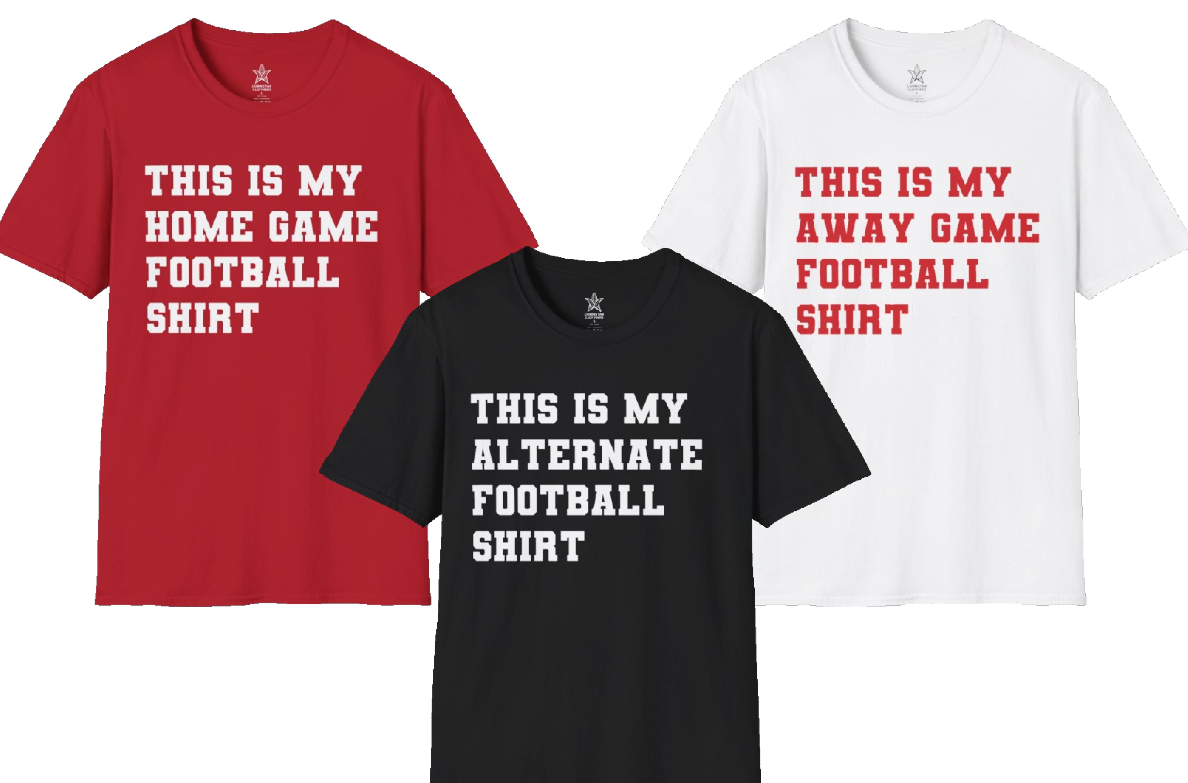 Red Threads: Football Shirt Unisex Softstyle T-Shirt