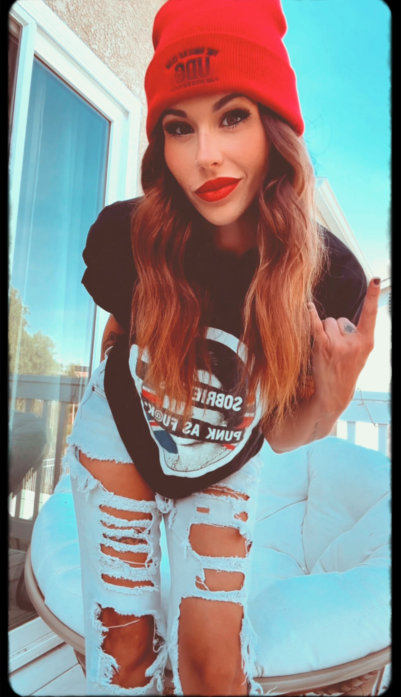 Graphic Tee - Sobriety is Punk as F$&k product thumbnail image Graphic Tee - Sobriety is Punk as F$&k product thumbnail image