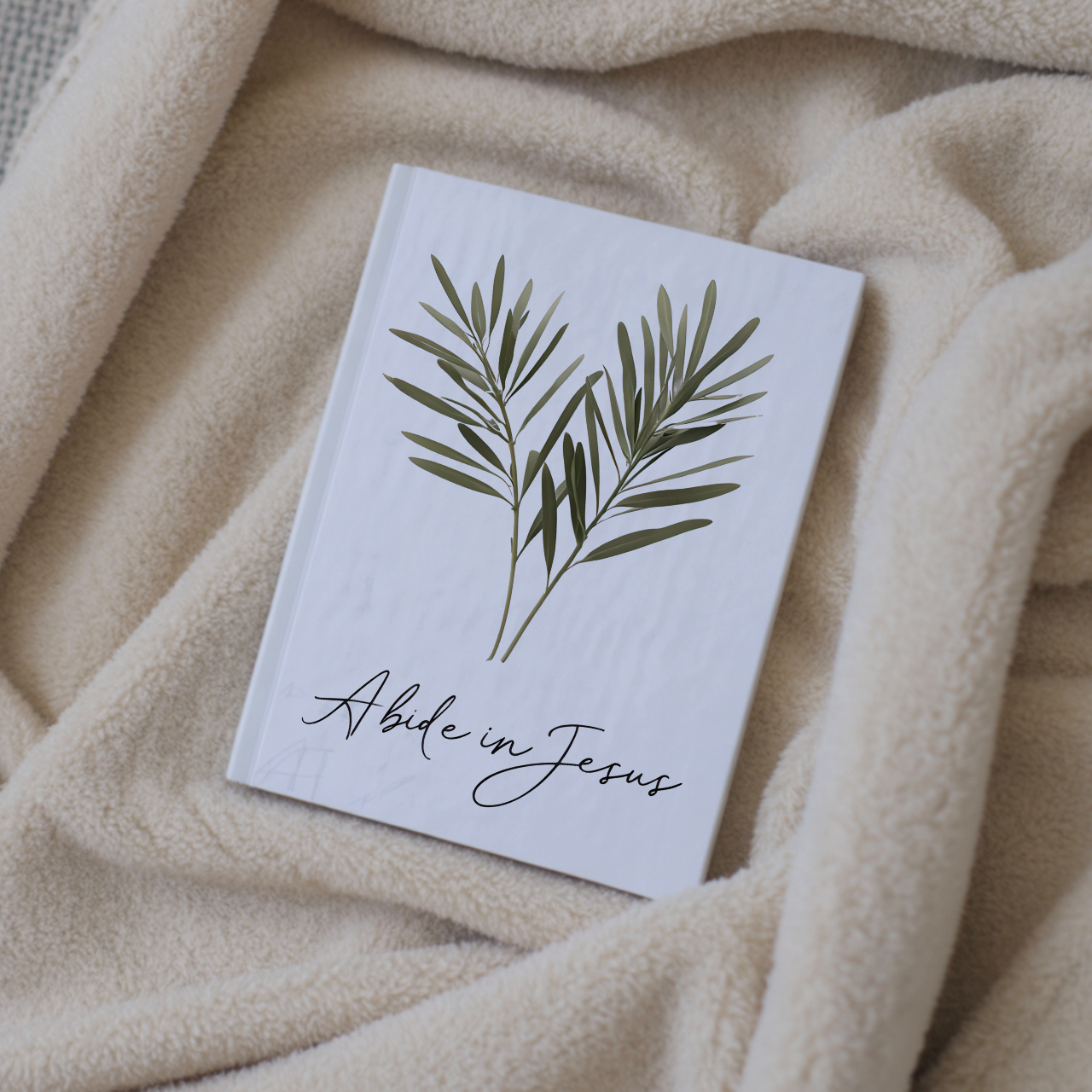 Abide in Jesus Journal – Christian Notebook – Faith Journal Gift product thumbnail image