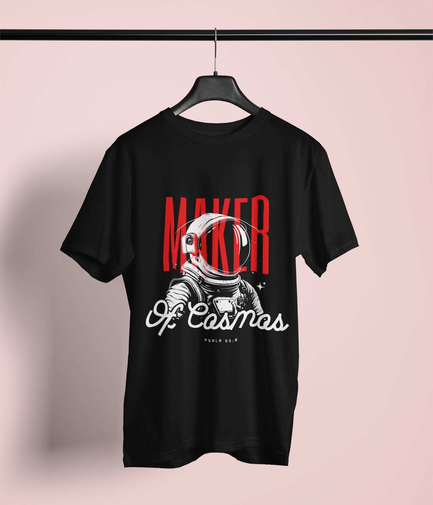 MAKER OF COSMOS- Unisex Heavy Cotton Tee product thumbnail image