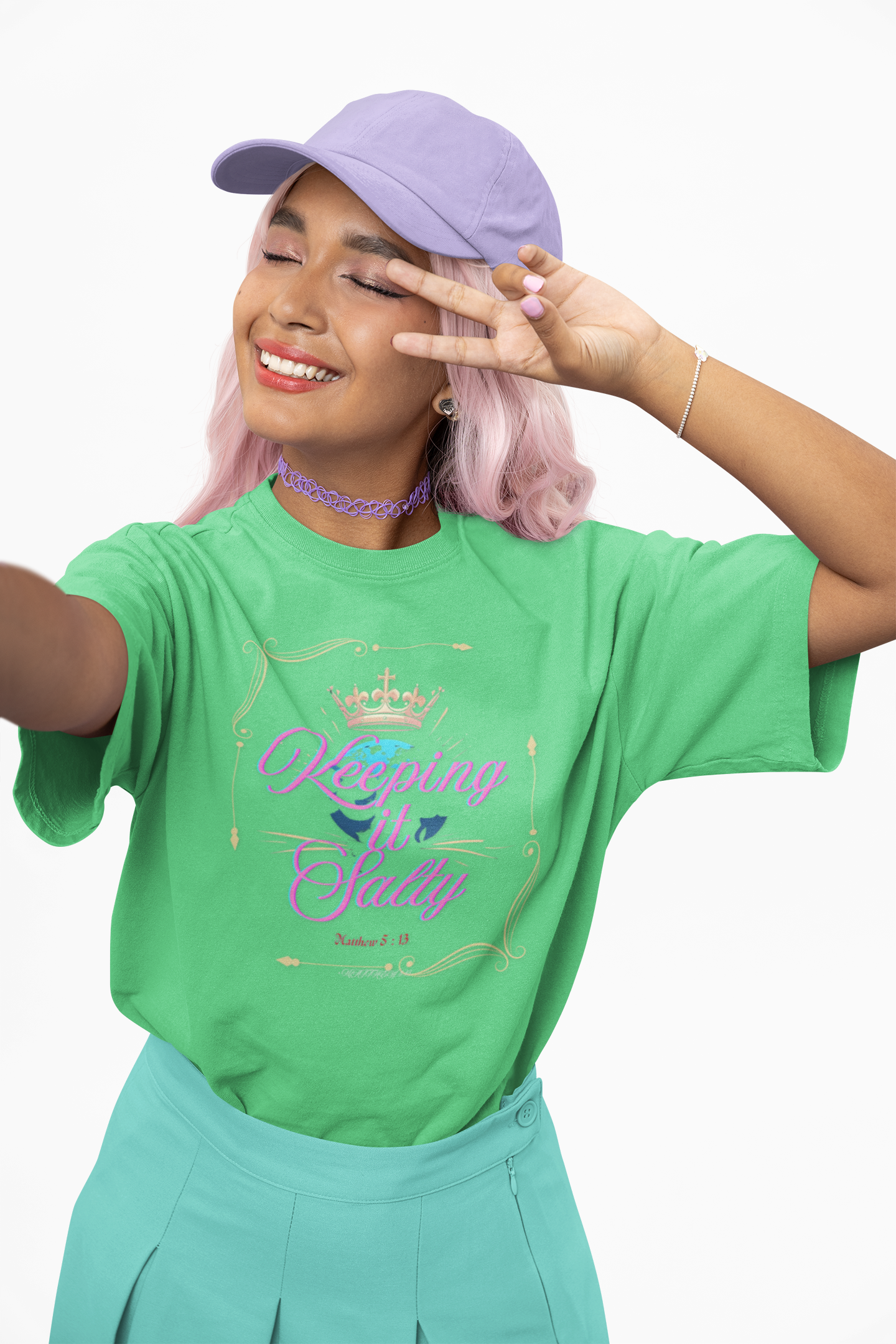 "Salt of the Earth" Faithful Classy Woman Tee product thumbnail image "Salt of the Earth" Faithful Classy Woman Tee product thumbnail image