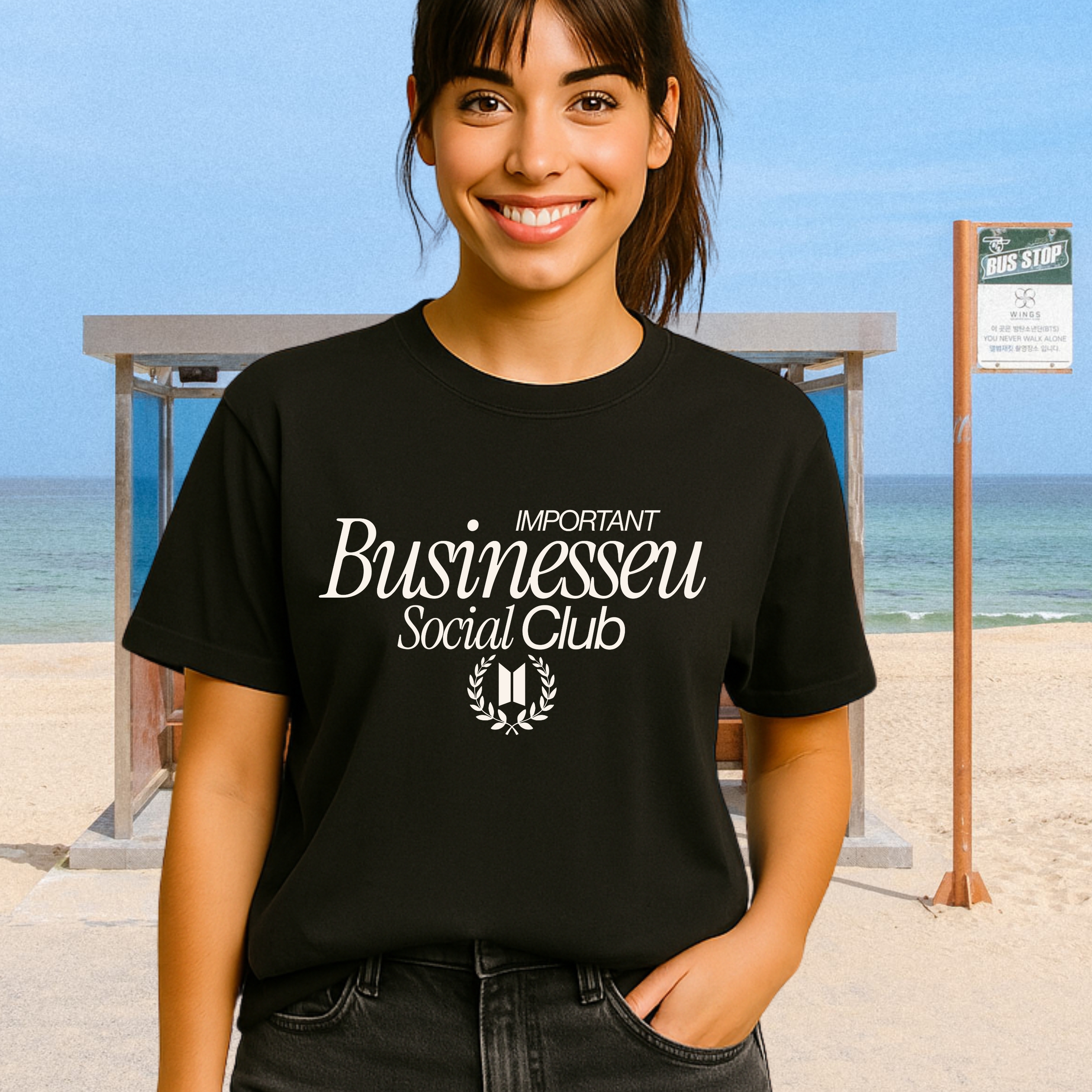 Important Businesseu Unisex Tee, Designed for Army by Army product thumbnail image Important Businesseu Unisex Tee, Designed for Army by Army product thumbnail image