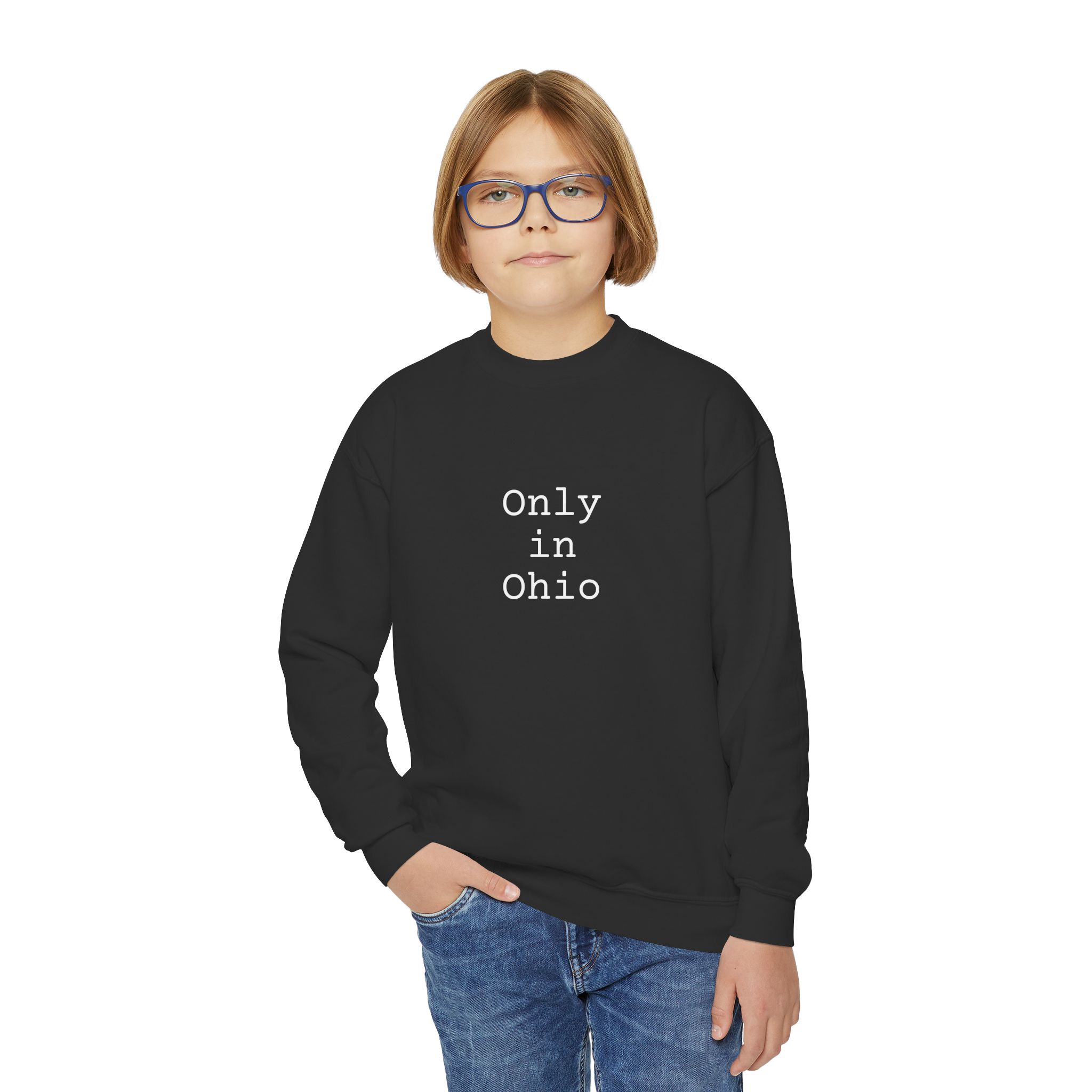 Custom Teens White Text Sweatshirt, Personalized Youth Tee with Script, Birthday Gift, Back to School Outfit, Trendy Sweatshirt for Boys & Girls Ages 7–14 product thumbnail image Custom Teens White Text Sweatshirt, Personalized Youth Tee with Script, Birthday Gift, Back to School Outfit, Trendy Sweatshirt for Boys & Girls Ages 7–14 product thumbnail image