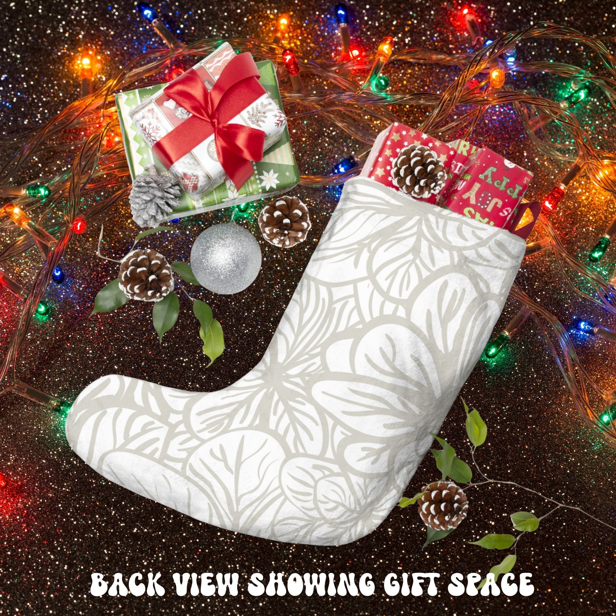 Snow Dragon Christmas Stocking product thumbnail image